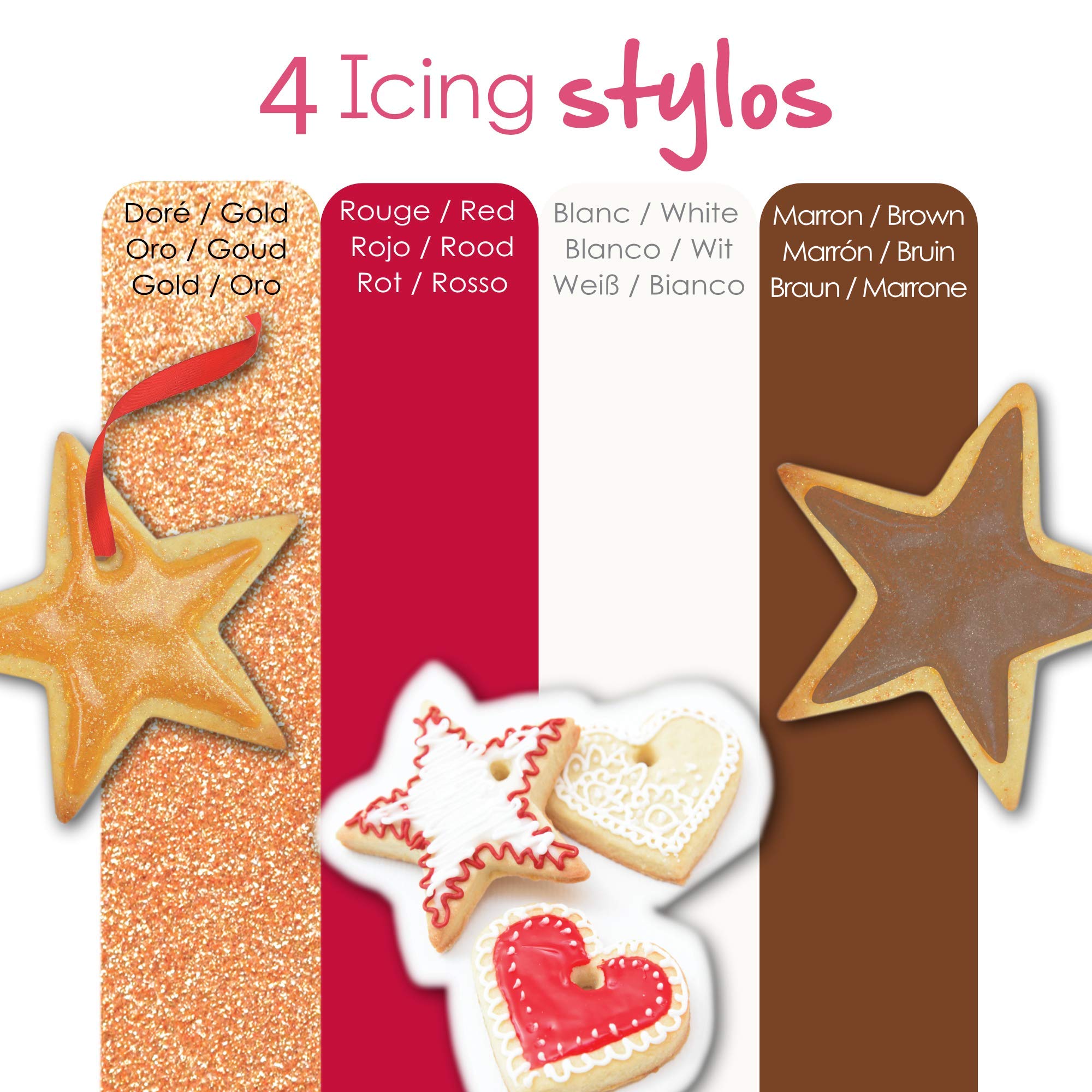 scrapcooking-stylos-icing-x4-or-choco-blanc-rouge-comestible image 4