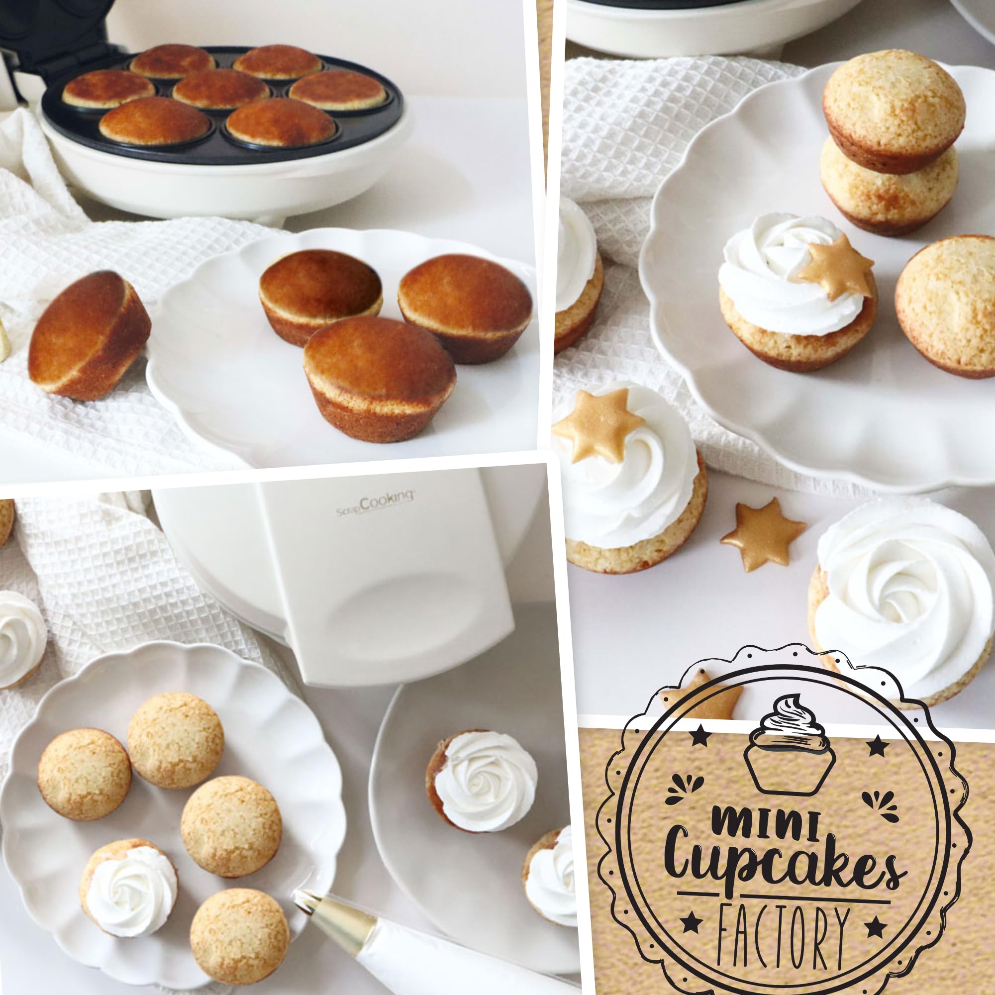 scrapcooking-appareils-mini-cupcakes-factory-3892-machine-blanc image 7