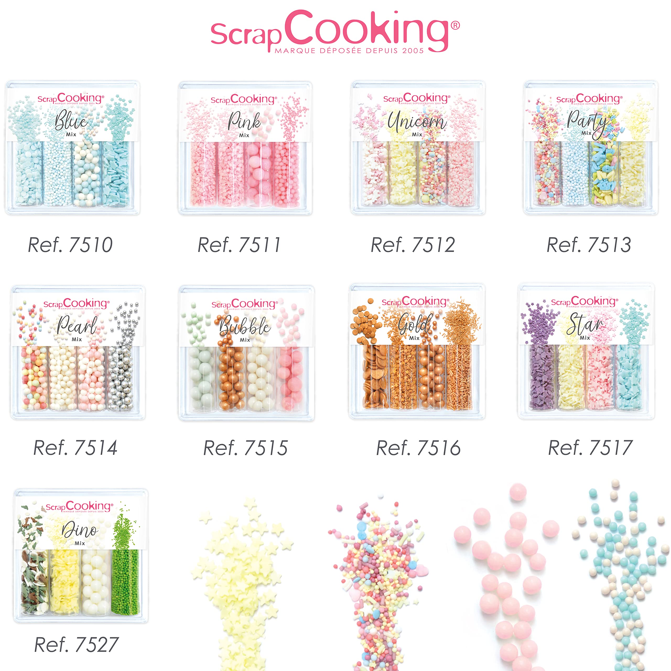 scrapcooking-d-corations-7527-d-cors-sucr-s-dino-mix-61g image 8