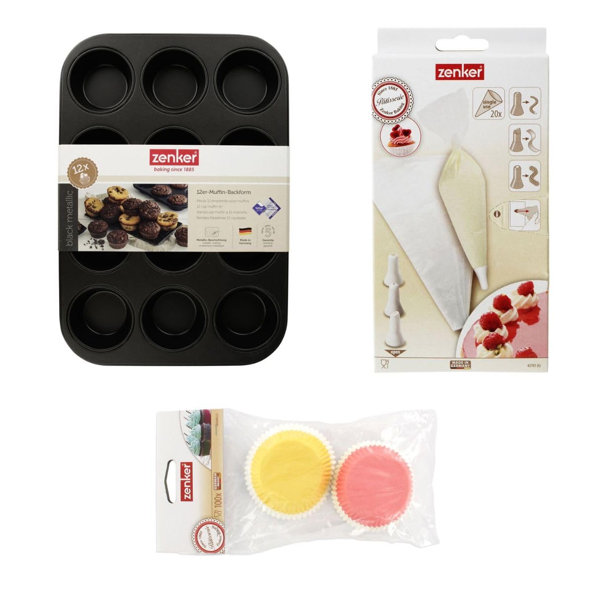 zenker-happy-cupcakes-9983850-kit-muffins-12-empreintes-100 image 5