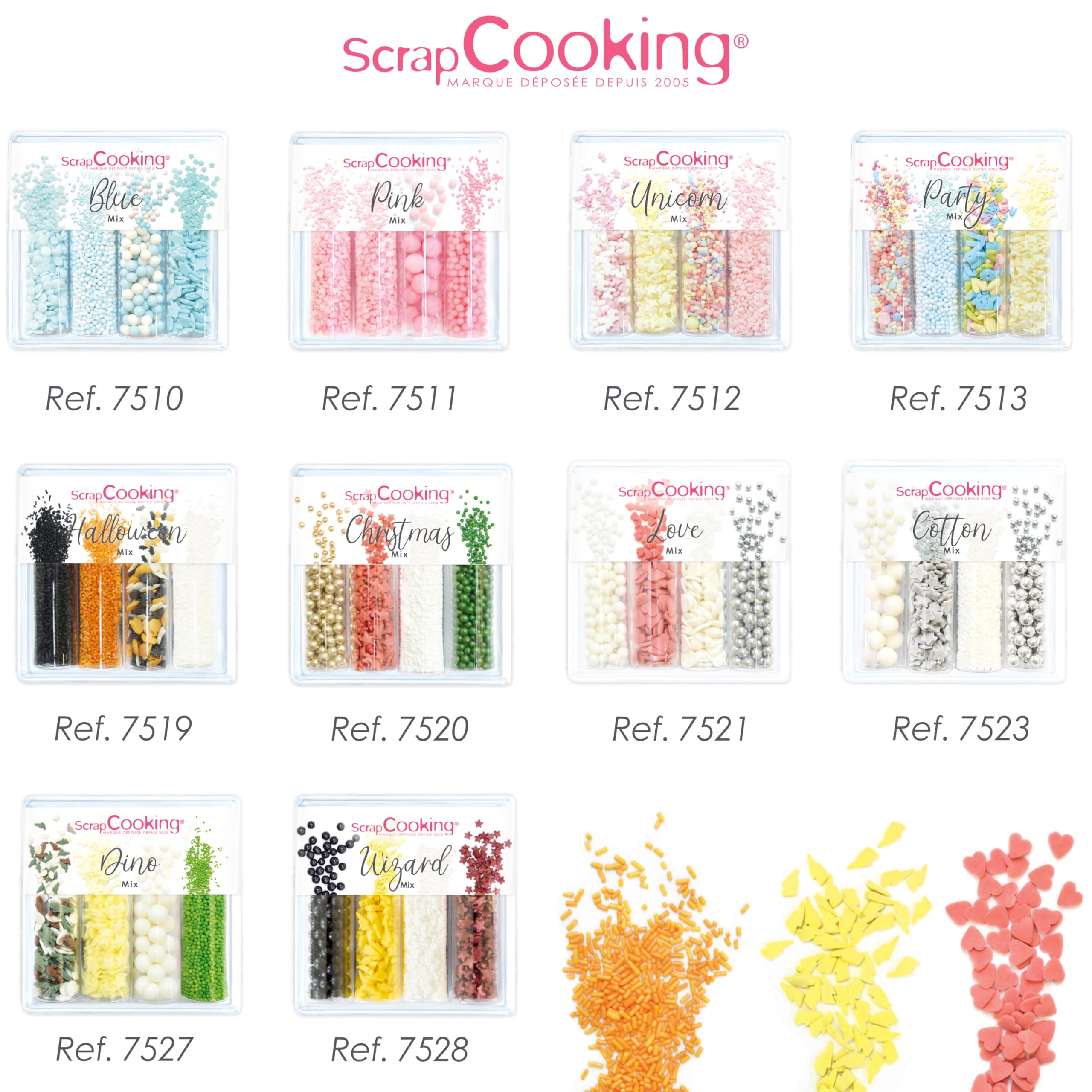 scrapcooking-d-corations-wizard-mix-7528-d-cors-sucr-s-61-g image 8