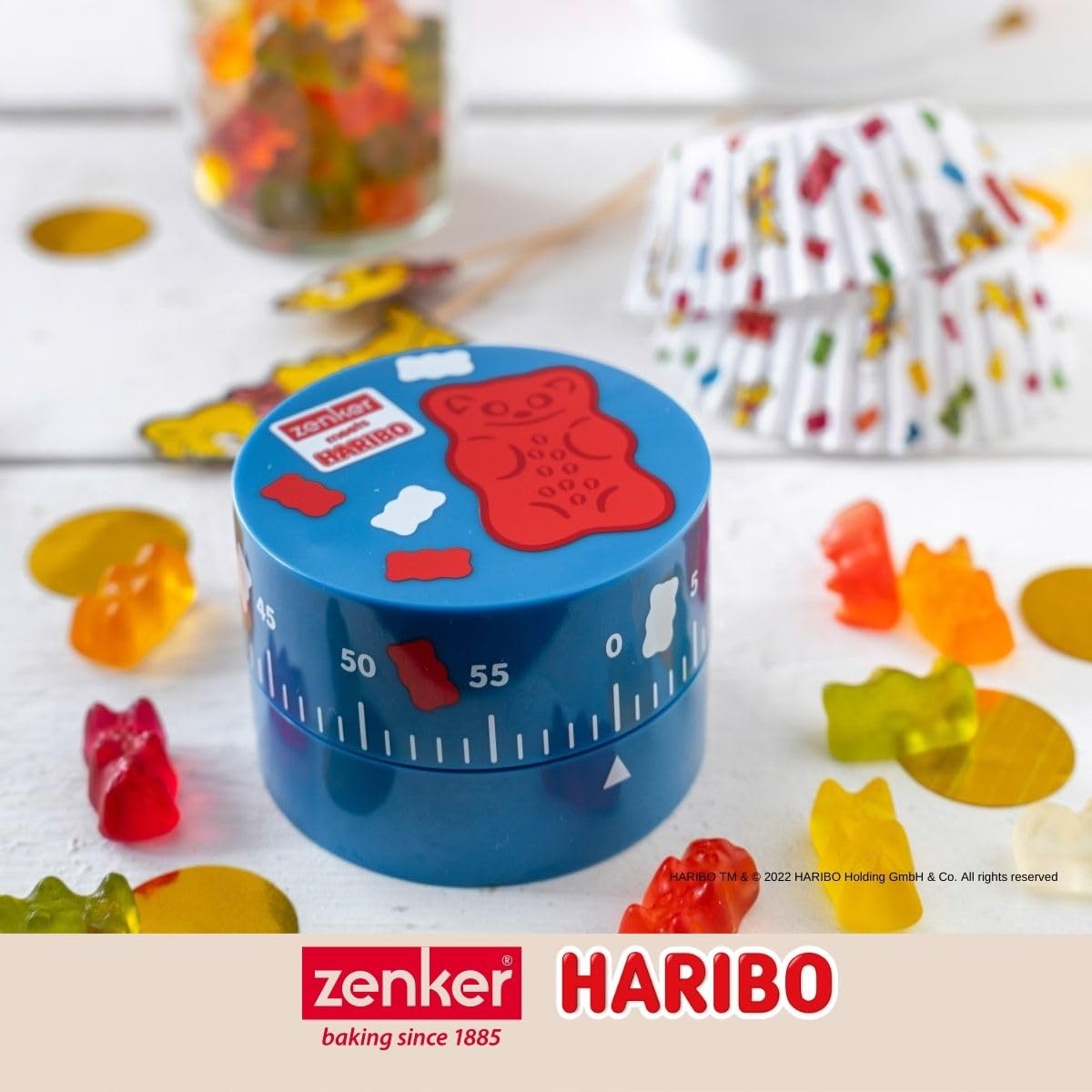 zenker-meets-haribo-46522-minuteur-cuisine-enfant-bleu-60-min image 6