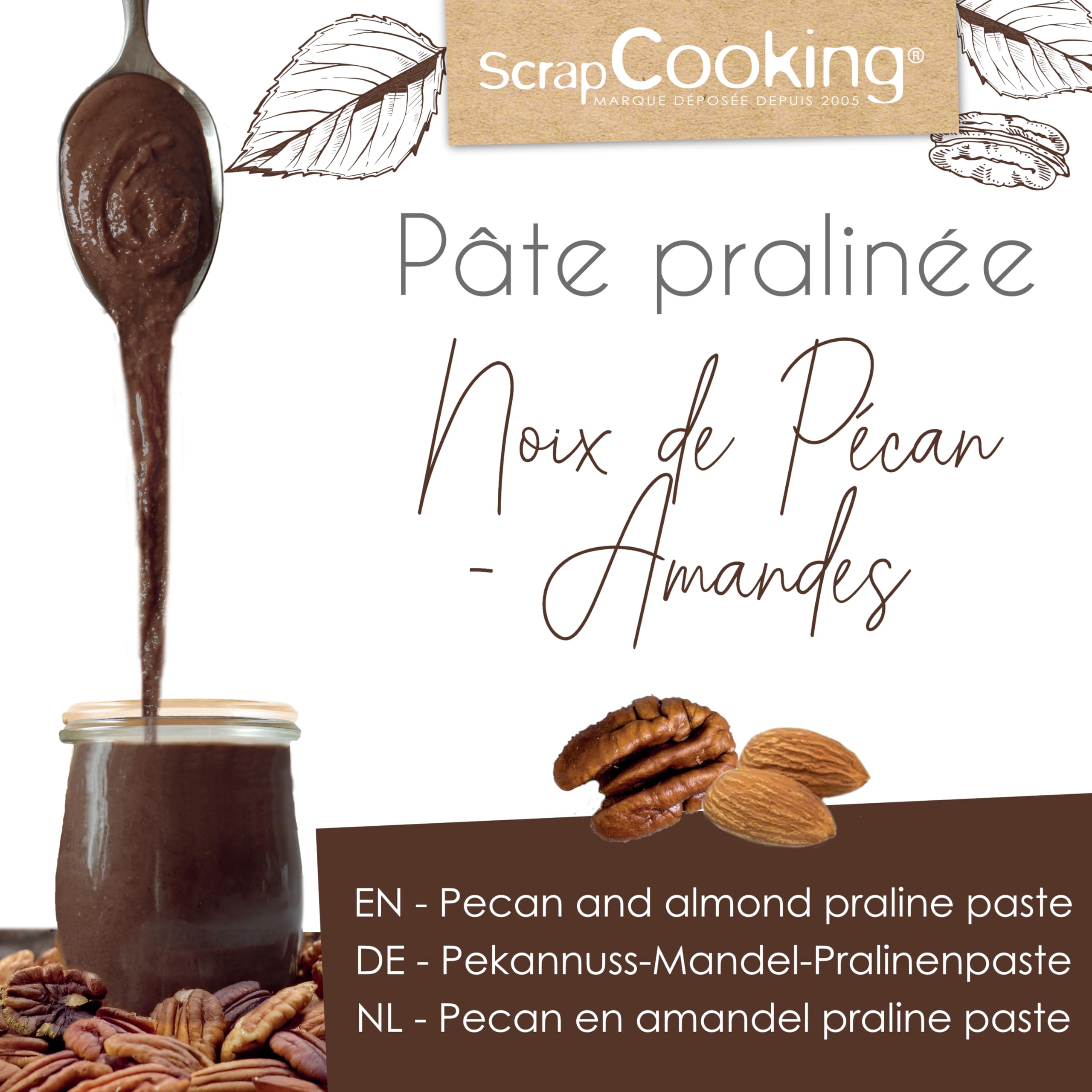scrapcooking-ingr-dients-p-te-pralin-e-p-can-amandes-200-g-fourrage image 3