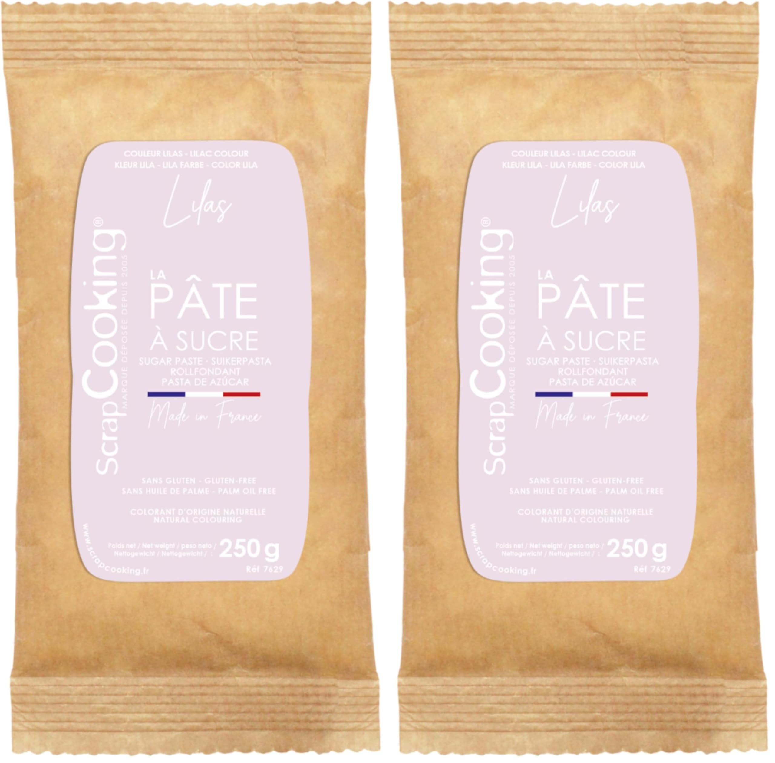 scrapcooking-p-tes-sucre-p-te-sucre-lilas-250-g-sans-gluten image 8