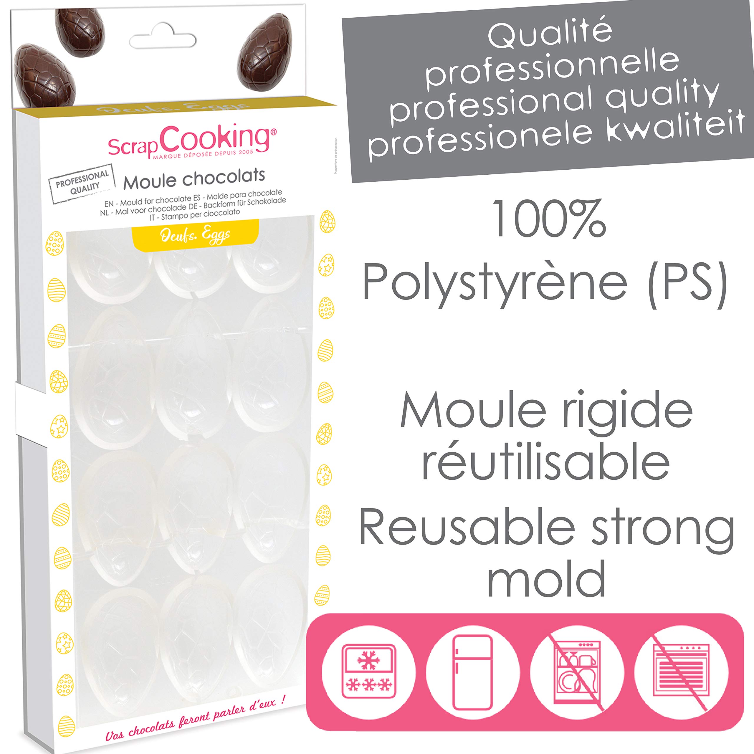 scrapcooking-moules-moule-oeufs-chocolat-rigide-12-empreintes image 5