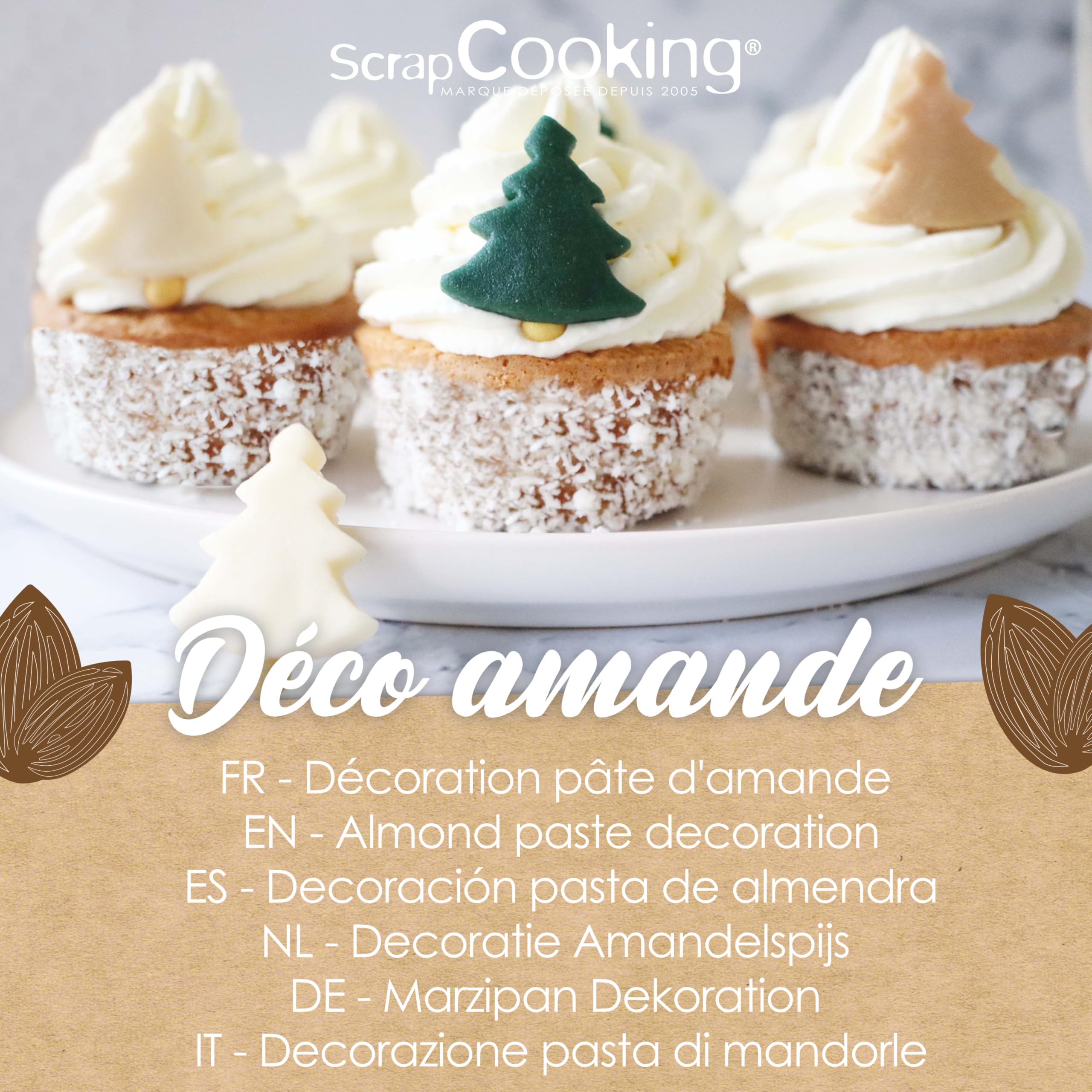 scrapcooking-d-corations-7606-sapins-p-te-amande-bo-te-6 image 2