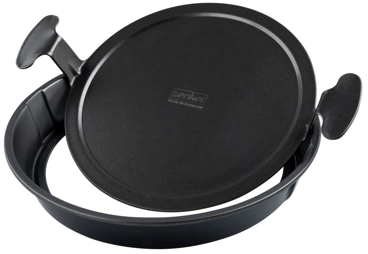 zenker-black-metallic-moule-tarte-fond-amovible-28-cm-noir image 2