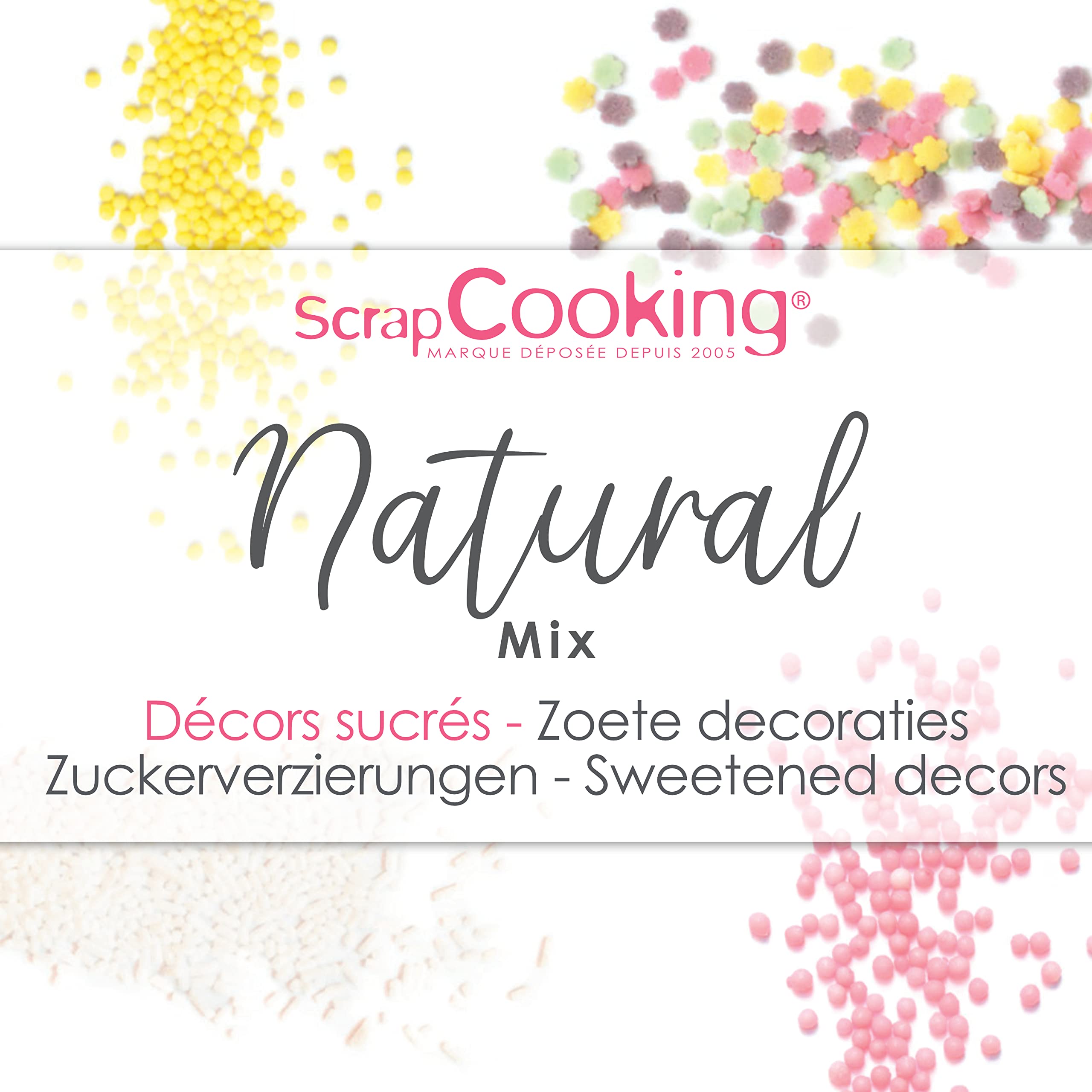 scrapcooking-d-corations-d-cors-sucr-s-natural-mix-74g-7524 image 2