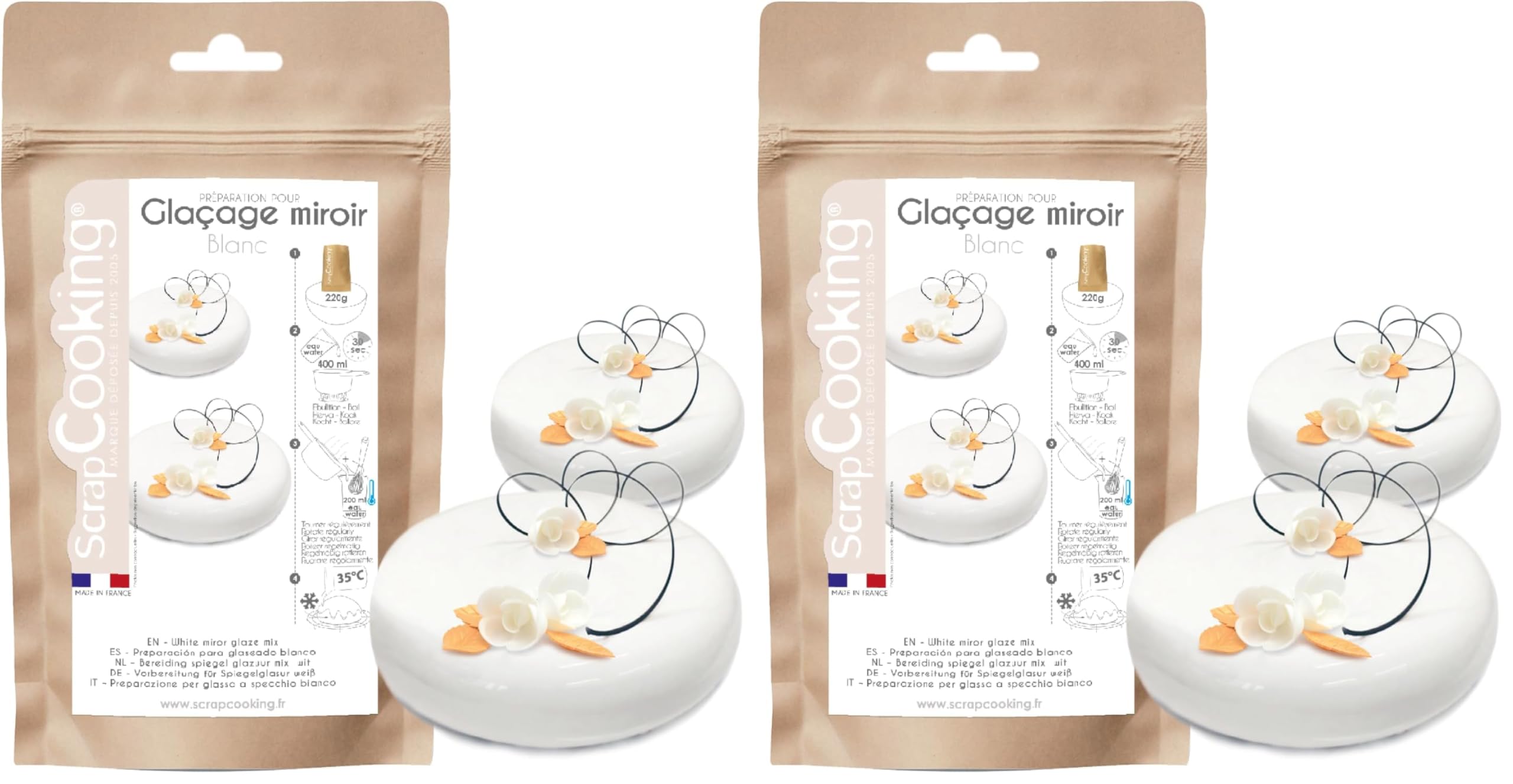 scrapcooking-ingr-dients-mix-gla-age-miroir-blanc-220-g-brillant image 4