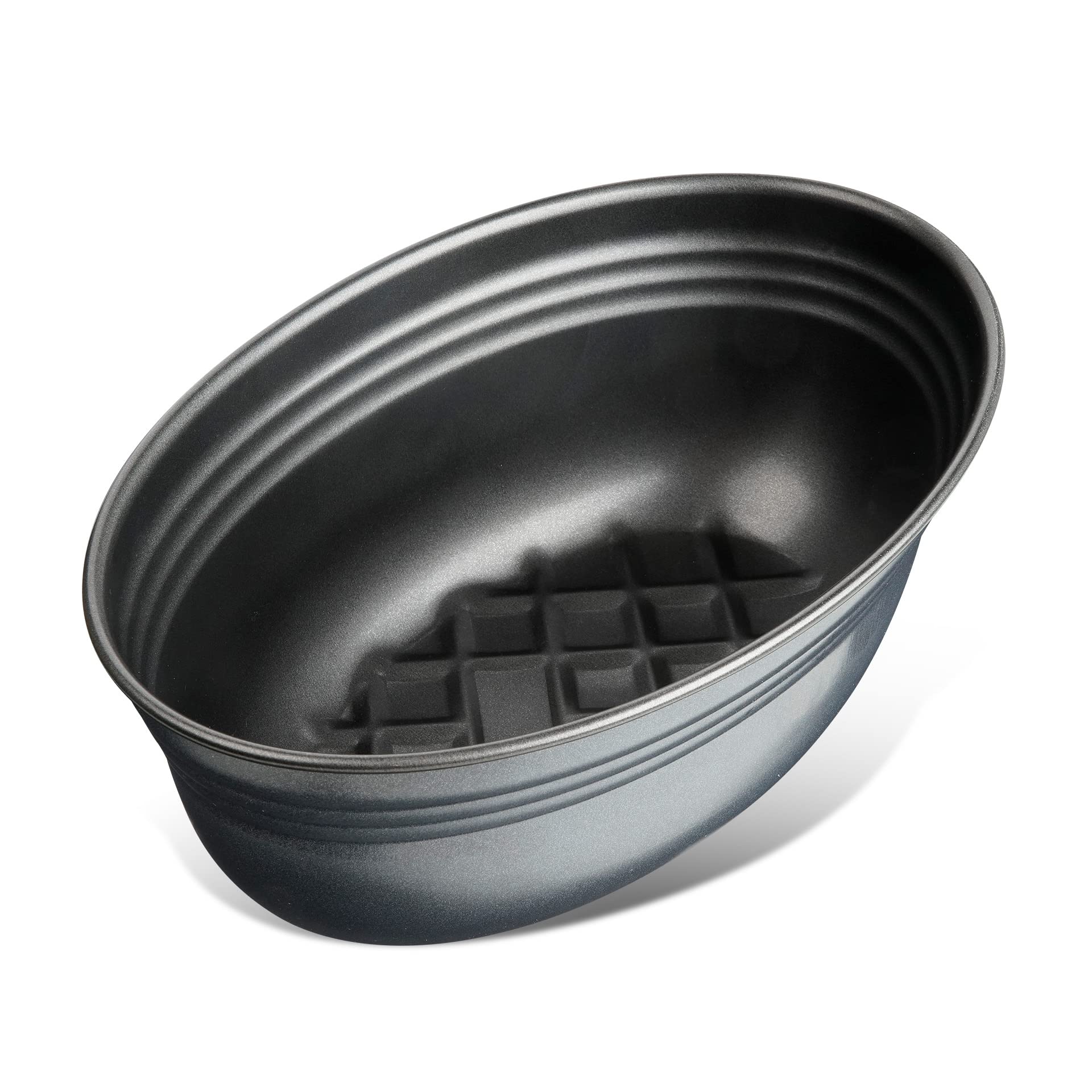 zenker-dein-brot-6520-moule-pain-ovale-noir-26-cm-acier image 1