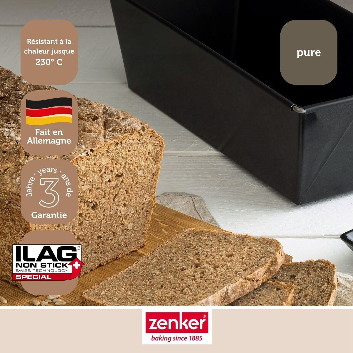 zenker-dein-brot-3975-moule-pain-acier-31-cm image 4