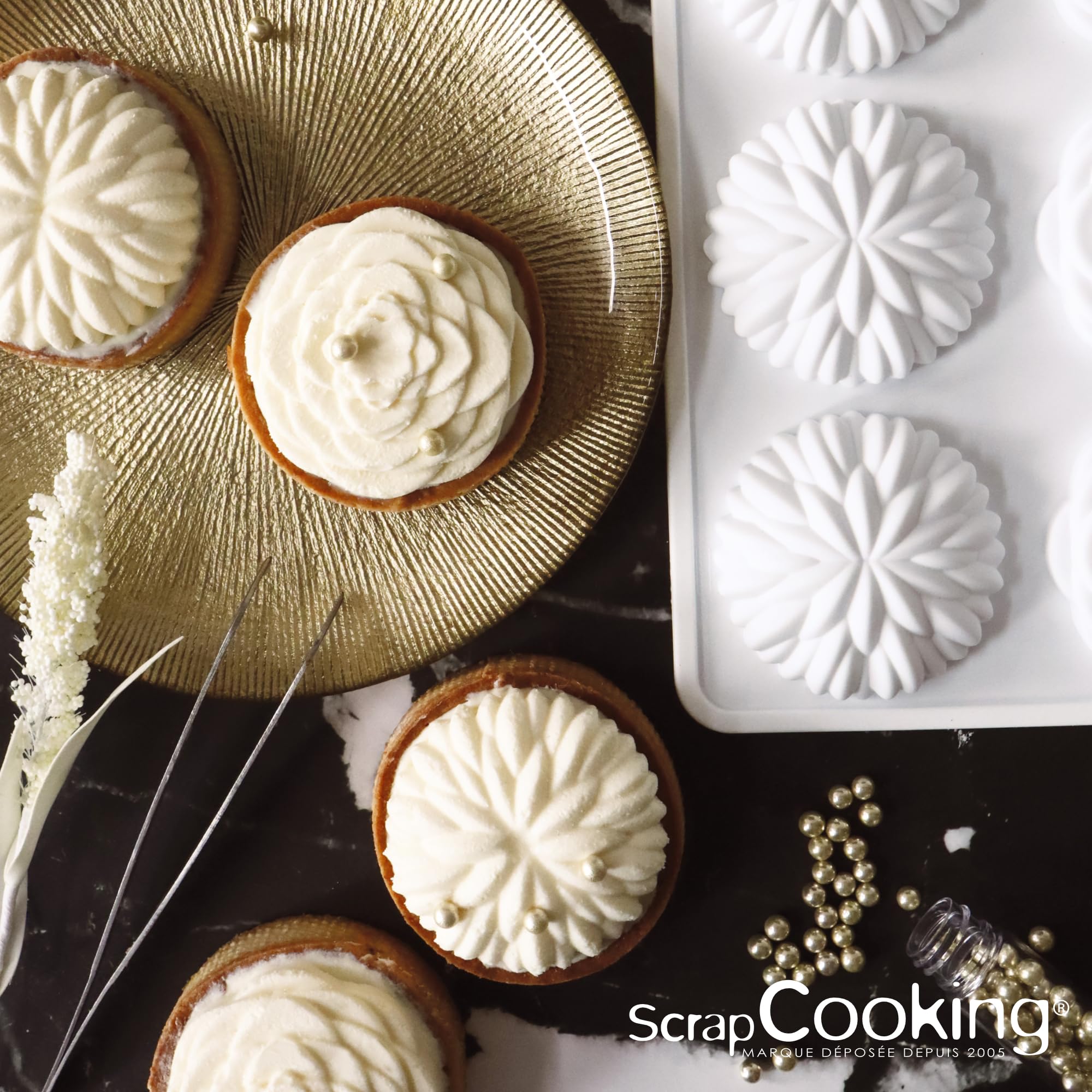 scrapcooking-moules-2897-saint-honor-silicone-6-tartelettes image 7