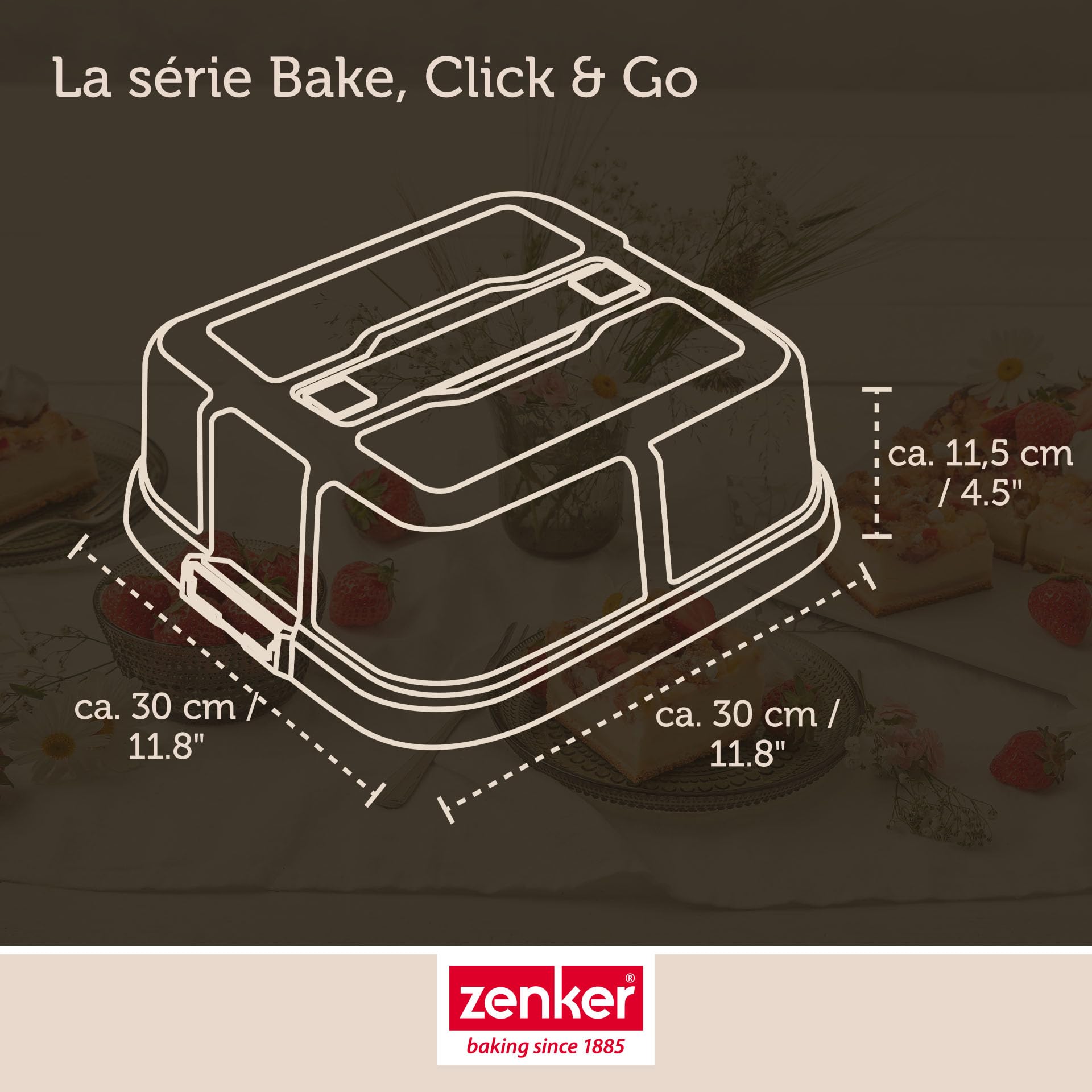 zenker-bake-click-go-couvercle-carr-30-cm-capot-individuel image 4