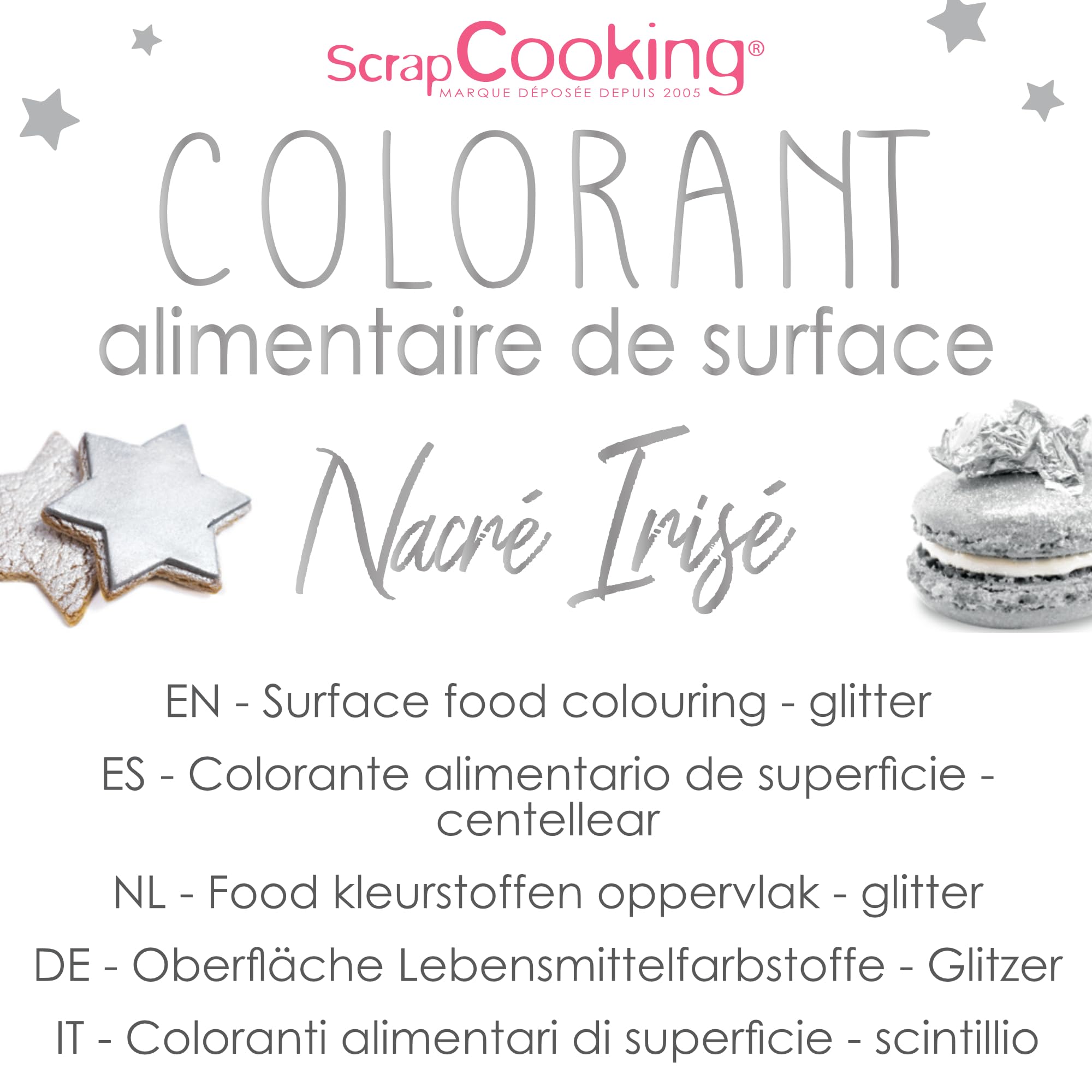 scrapcooking-colorant-poudre-nacr-argent-clair-5g-4077 image 3