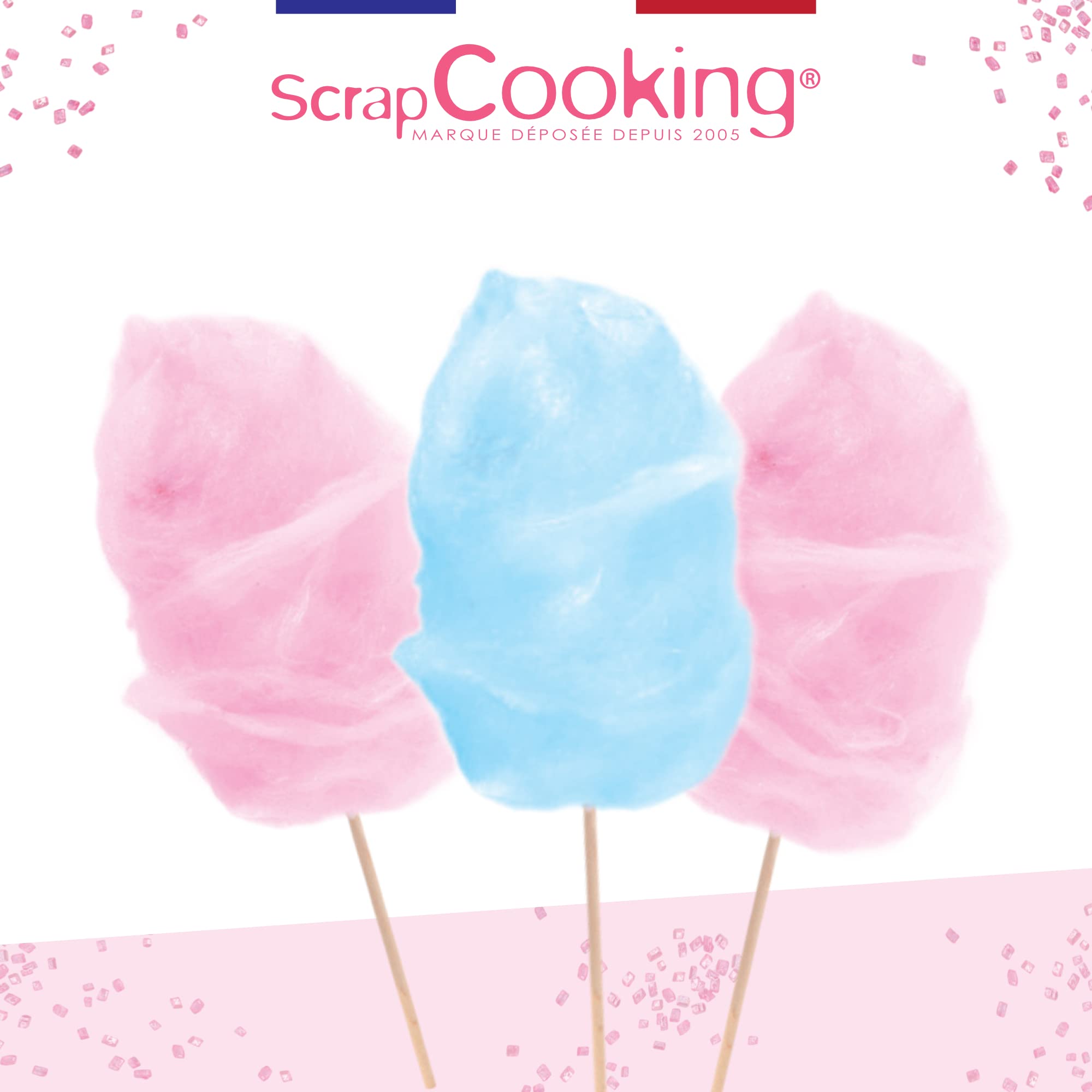 scrapcooking-mat-riel-5187-b-tonnets-bois-barbe-papa-28cm-x25 image 7