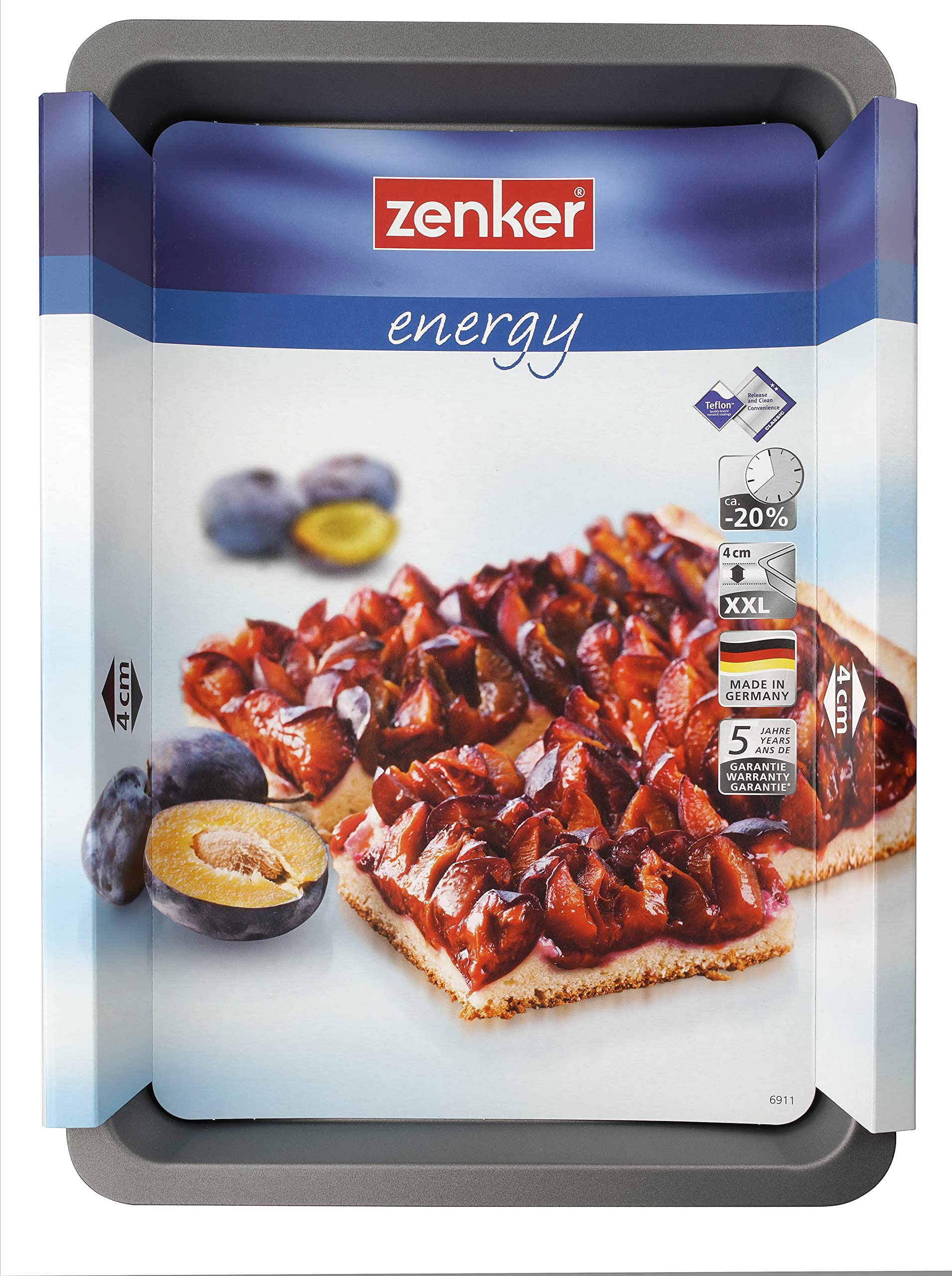 zenker-black-metallic-6911-moule-tarte-fruits-42x29-cm-acier image 8