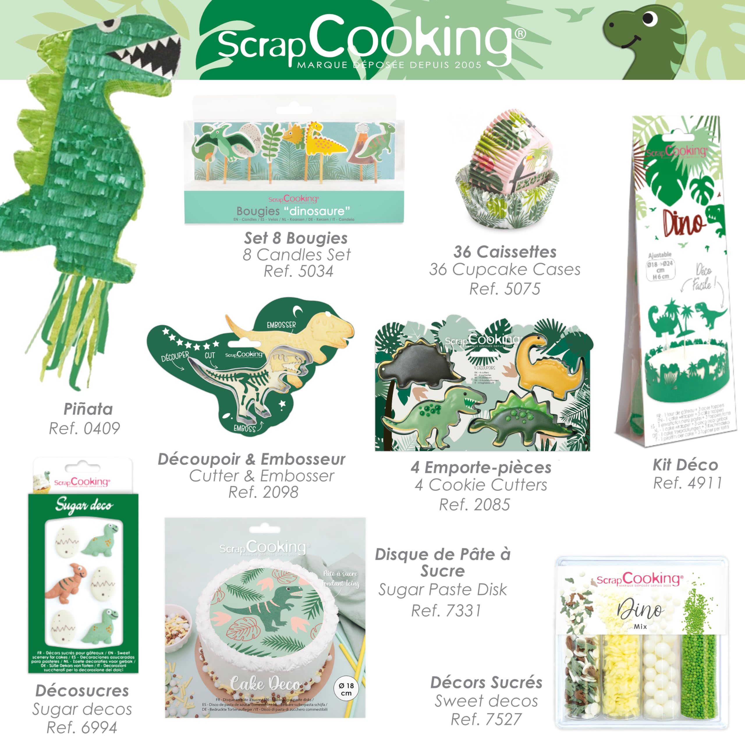 scrapcooking-p-tes-sucre-7331-disque-dino-vert-18-cm-45-g image 6