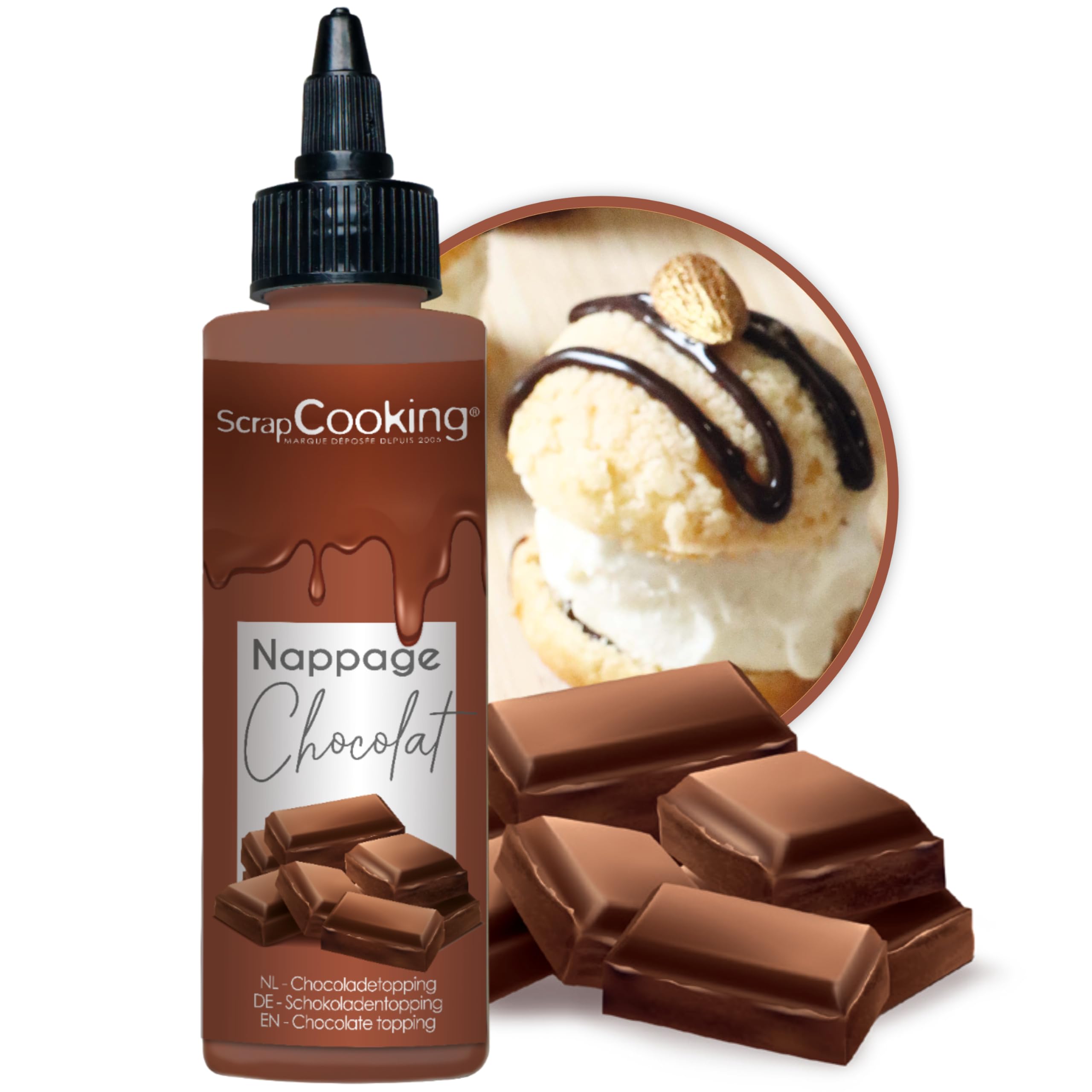 scrapcooking-ingr-dients-nappage-chocolat-8563-topping-160-g image 1