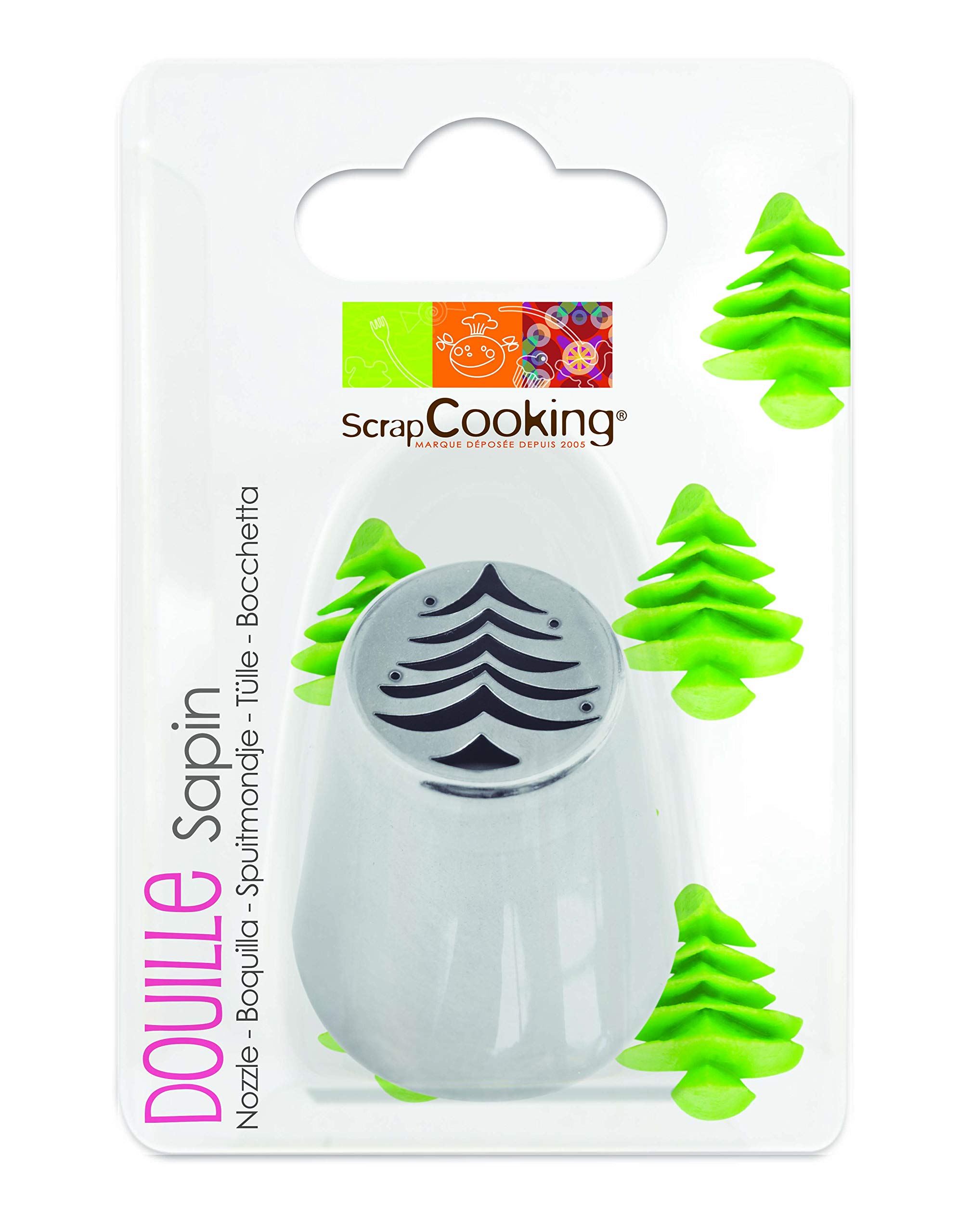 scrapcooking-mat-riel-douille-1795-sapin-inox-gla-age-no-l image 1