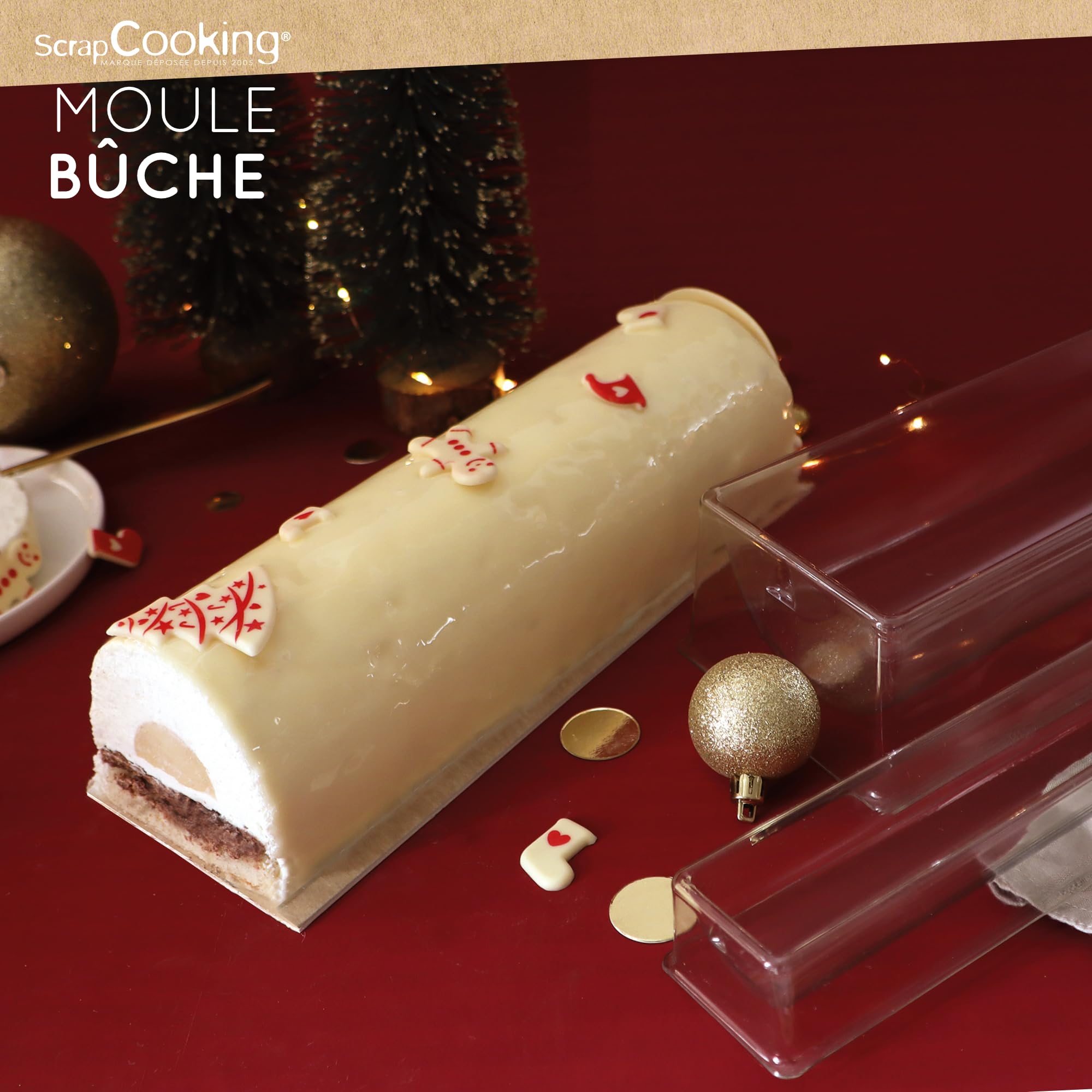 scrapcooking-moules-kit-moule-b-che-no-l-insert-30-cm image 7