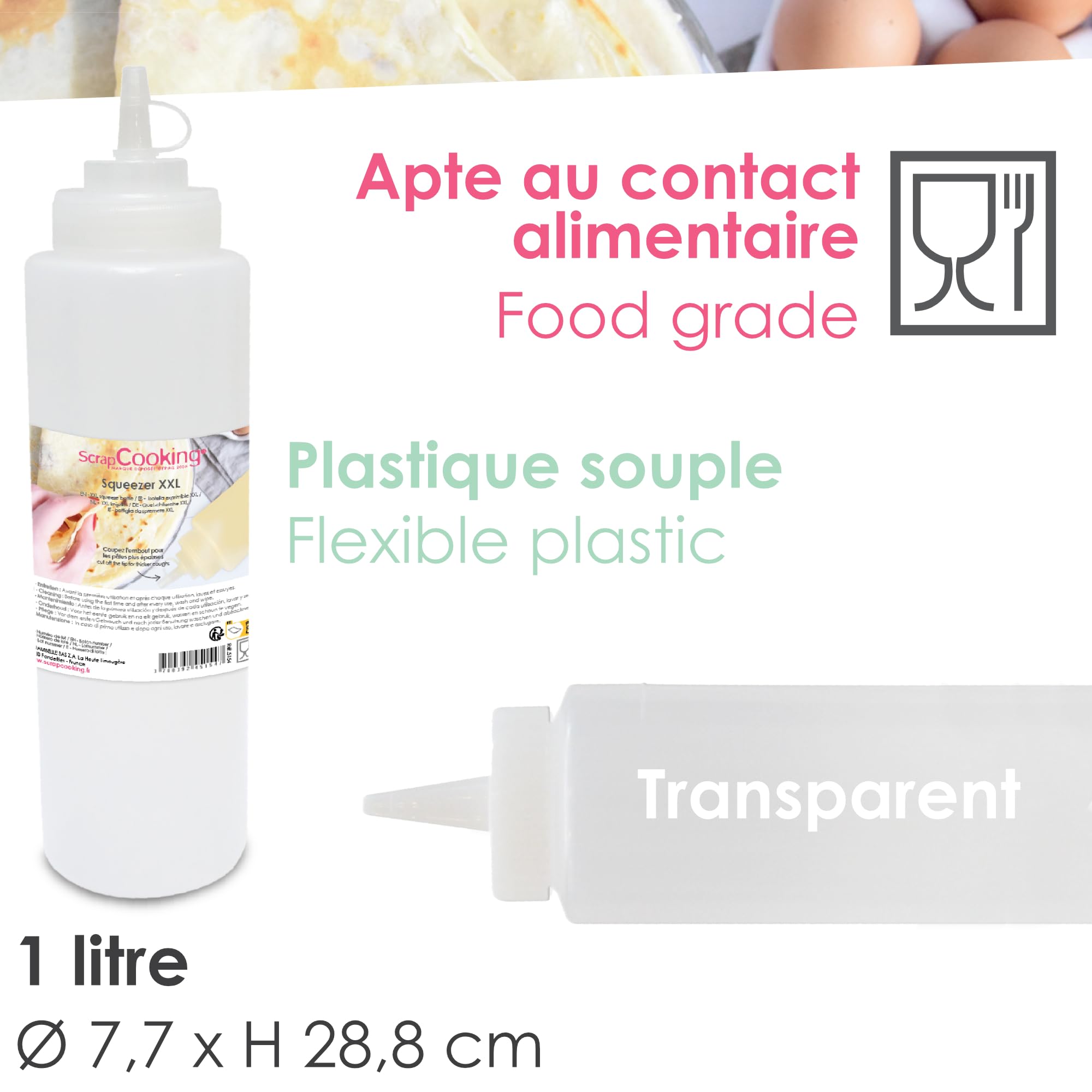 scrapcooking-mat-riel-5154-flacon-squeezer-1l-souple image 5