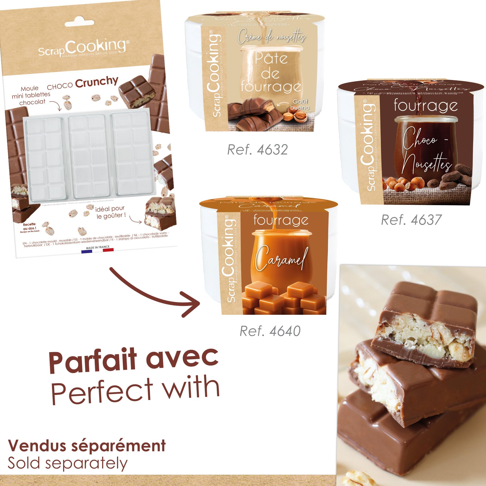 scrapcooking-moules-3-mini-tablettes-crunchy-6765-moule-chocolat image 8