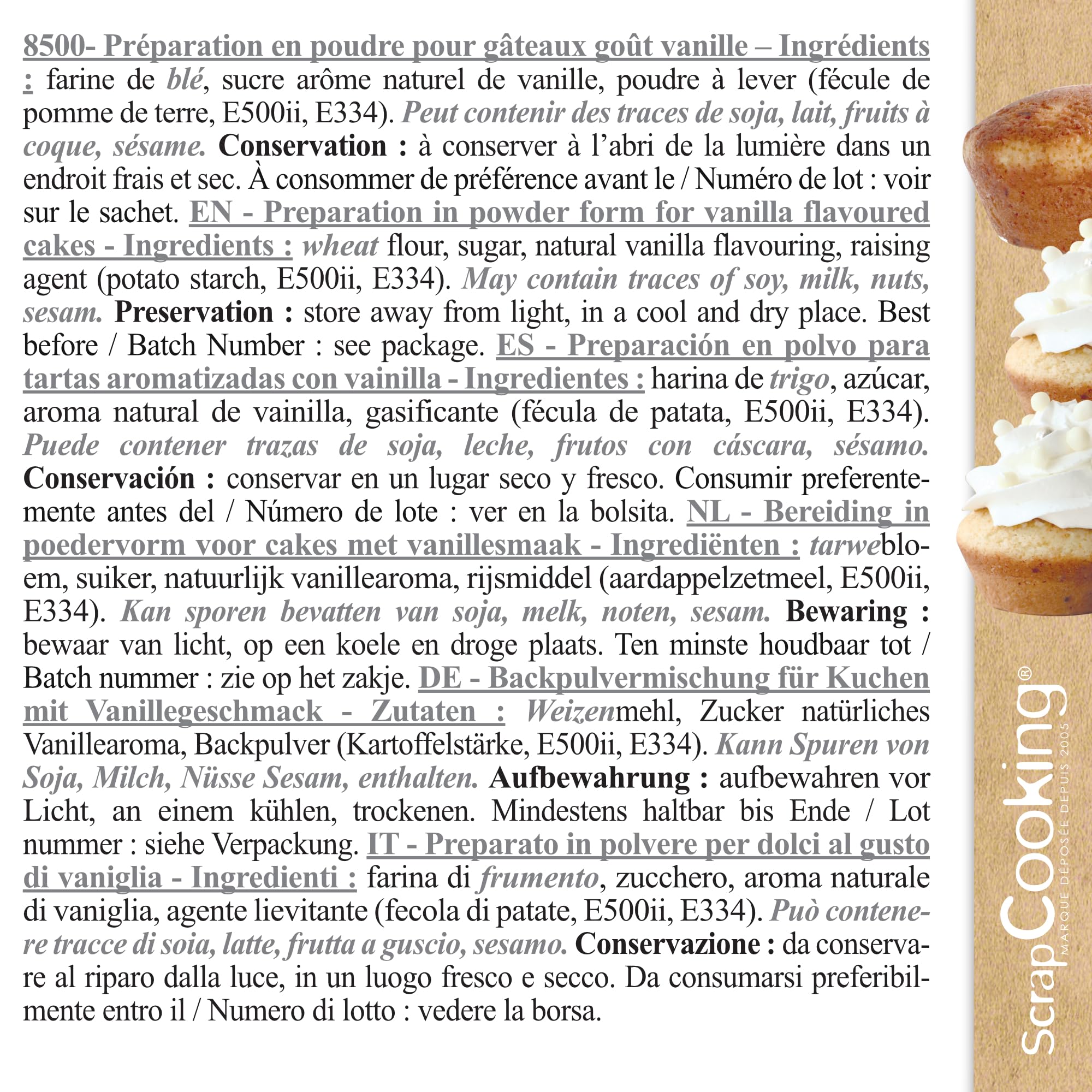 scrapcooking-ingr-dients-8500-pr-paration-cupcakes-vanille-255-g image 6