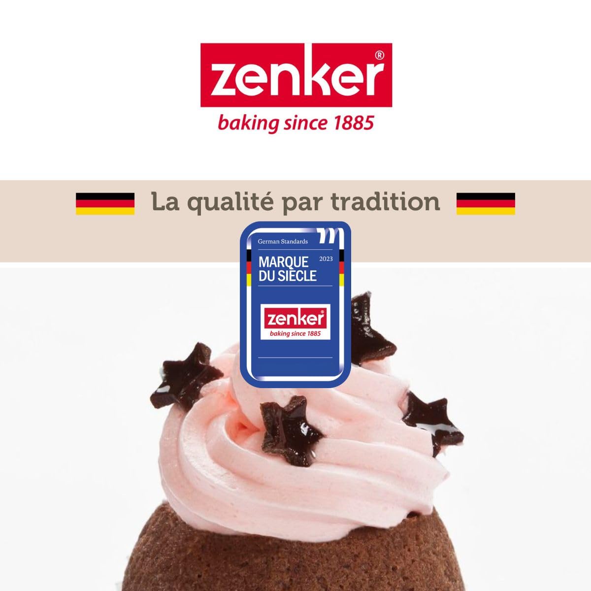 zenker-happy-cupcakes-43436-moules-muffins-papier-x100-blanc image 7