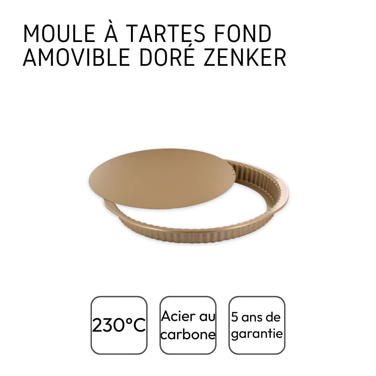 zenker-excellence-687204-moule-tarte-fond-amovible-dor image 4