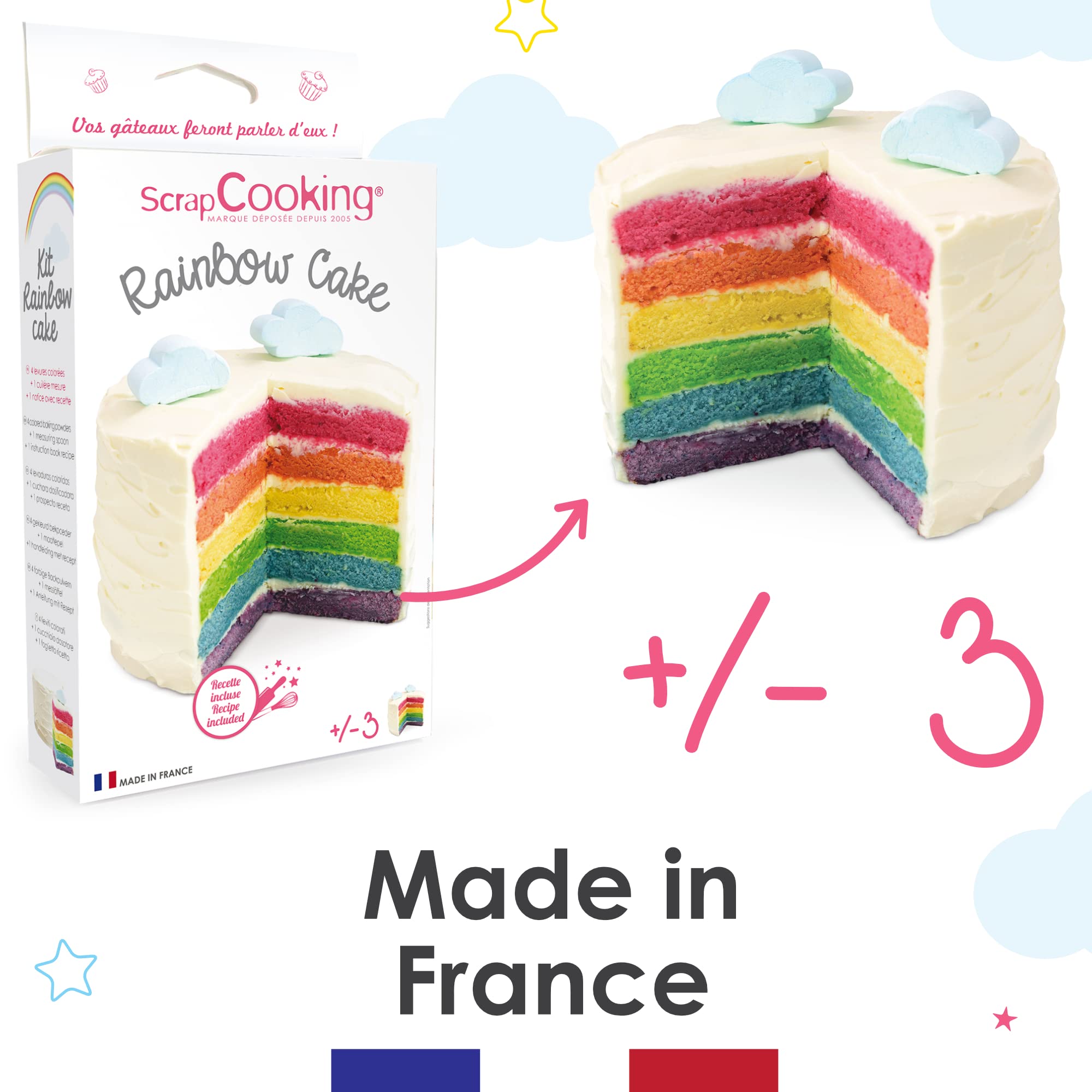 scrapcooking-kit-3969-rainbow-cake-4-levures-colorantes-recette image 7