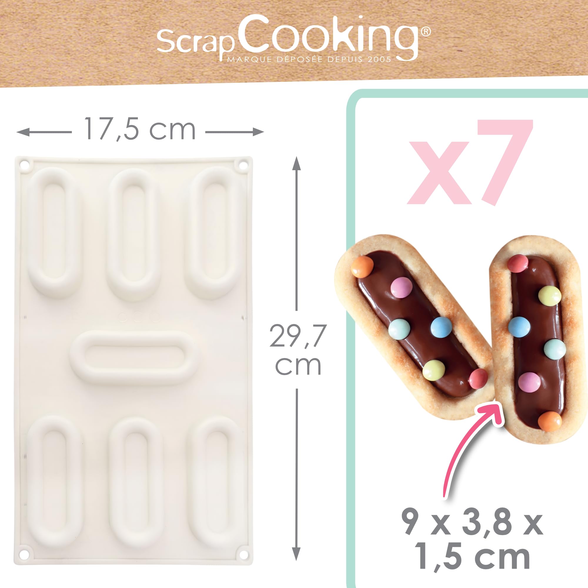 scrapcooking-moules-3184-moule-silicone-7-finger-vert image 3