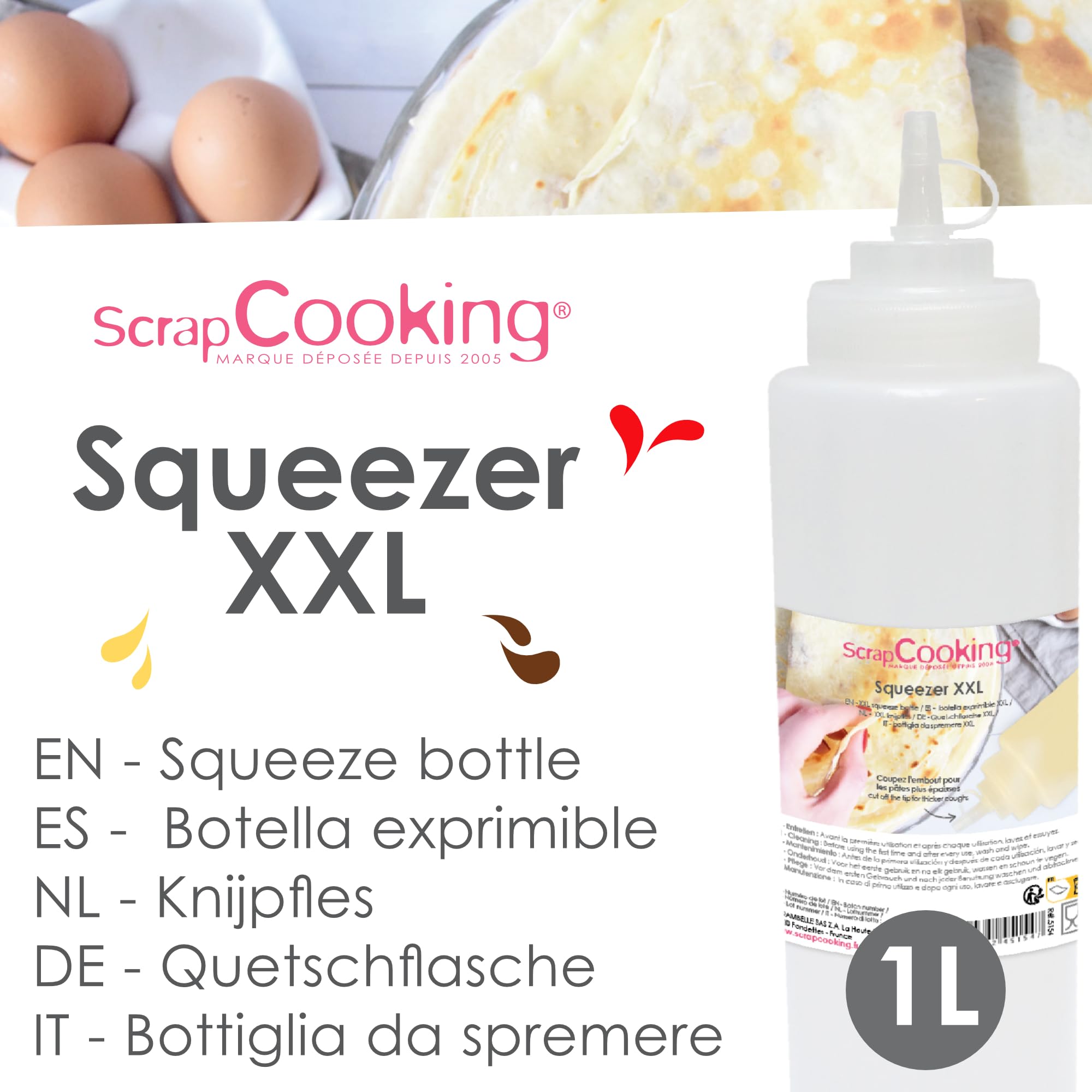 scrapcooking-mat-riel-5154-flacon-squeezer-1l-souple image 2