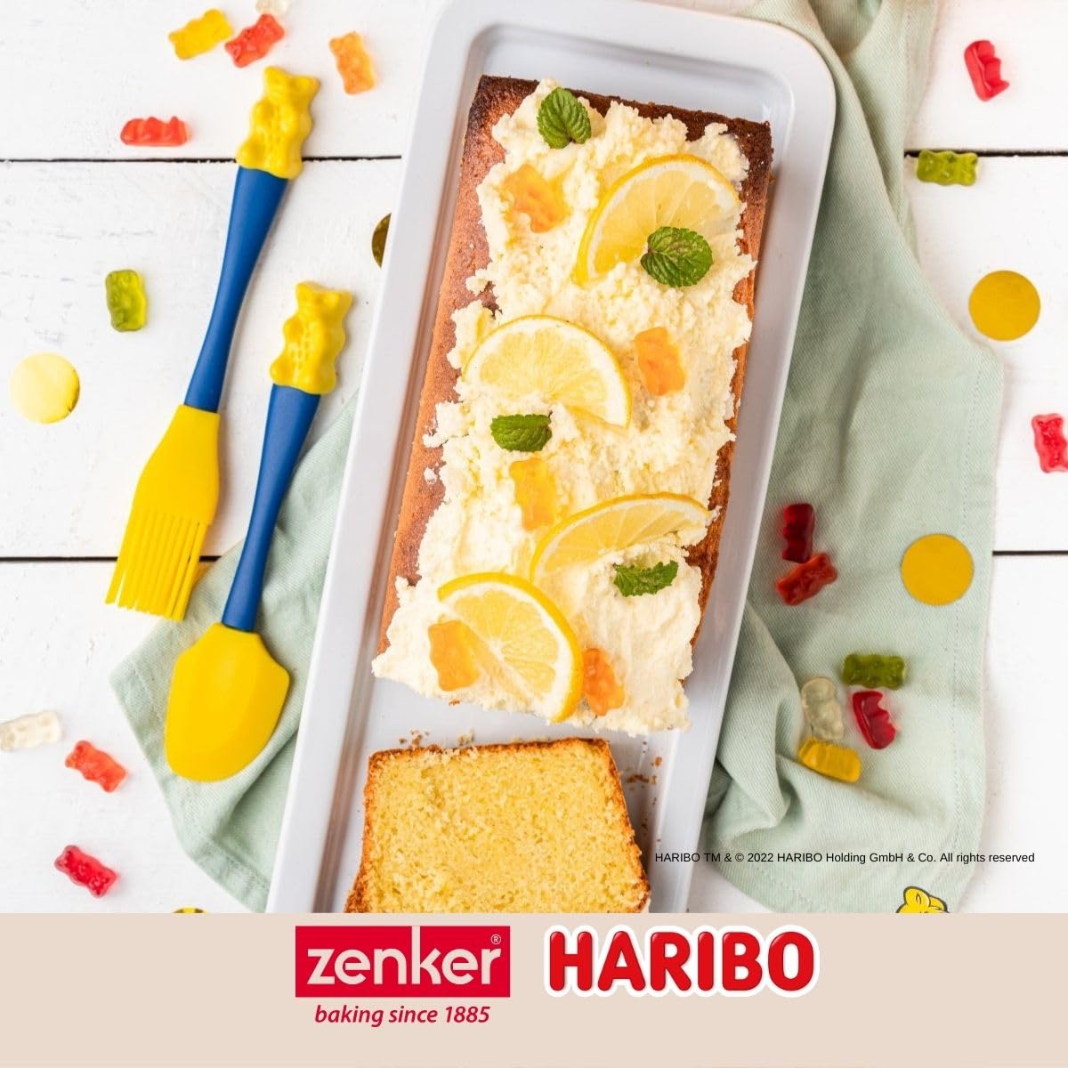 zenker-meets-haribo-spatule-silicone-p-tisserie-18-cm image 2