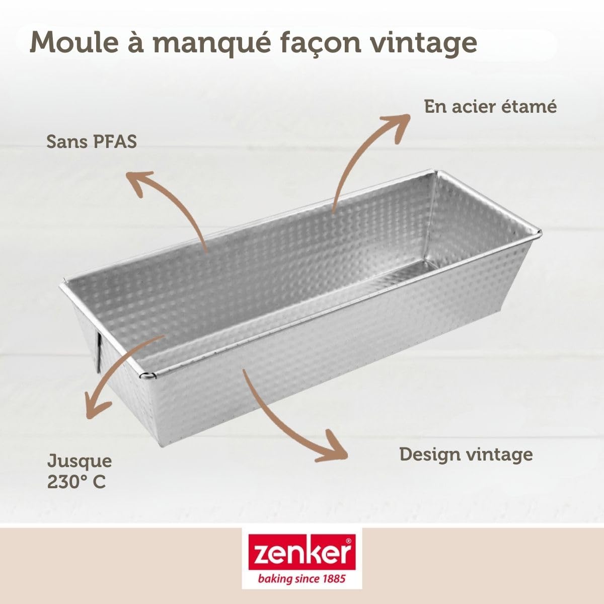 zenker-energy-6813-moule-cake-acier-tam-25-5-cm image 5