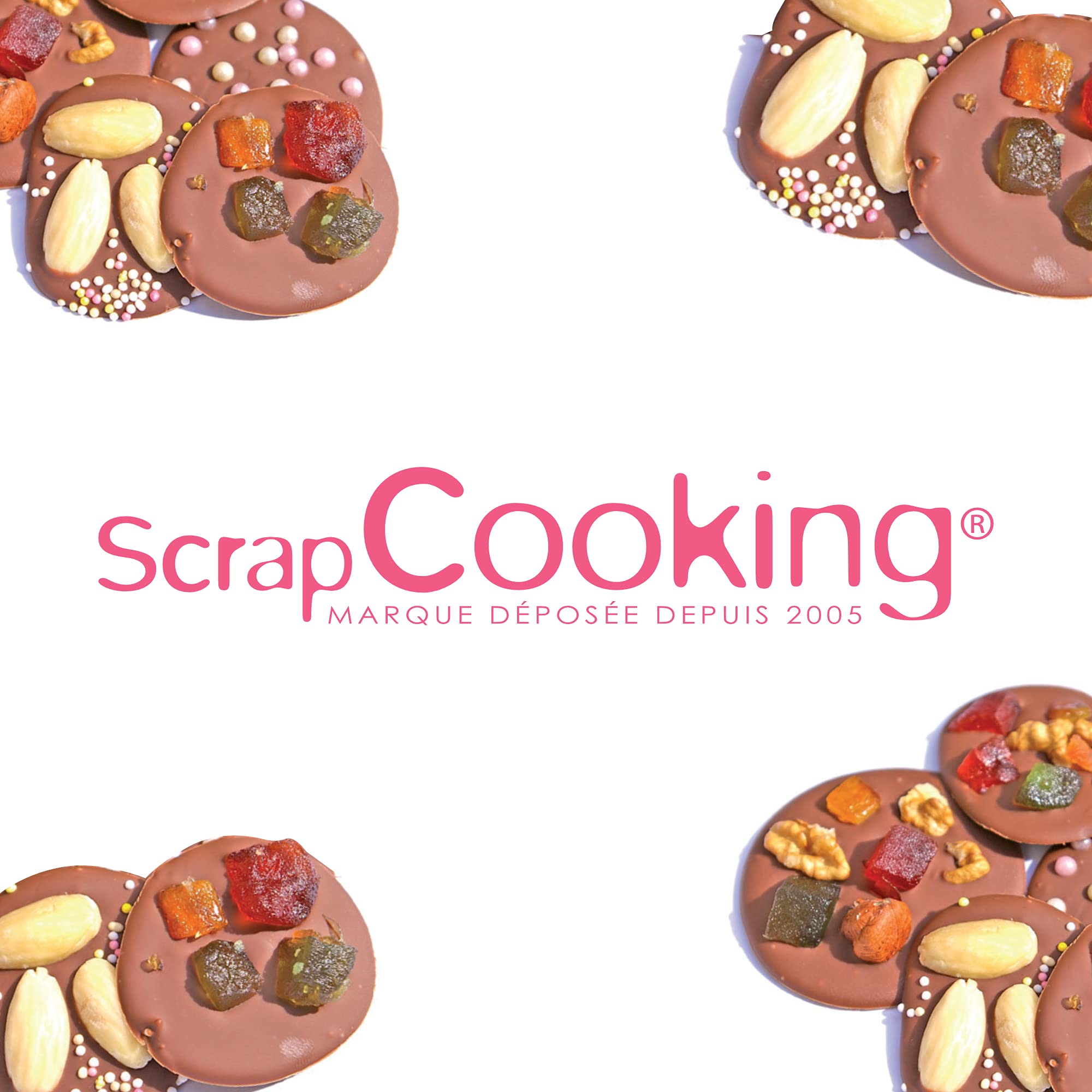 scrapcooking-feuille-guitare-chocolat-30x40-lot-10 image 7