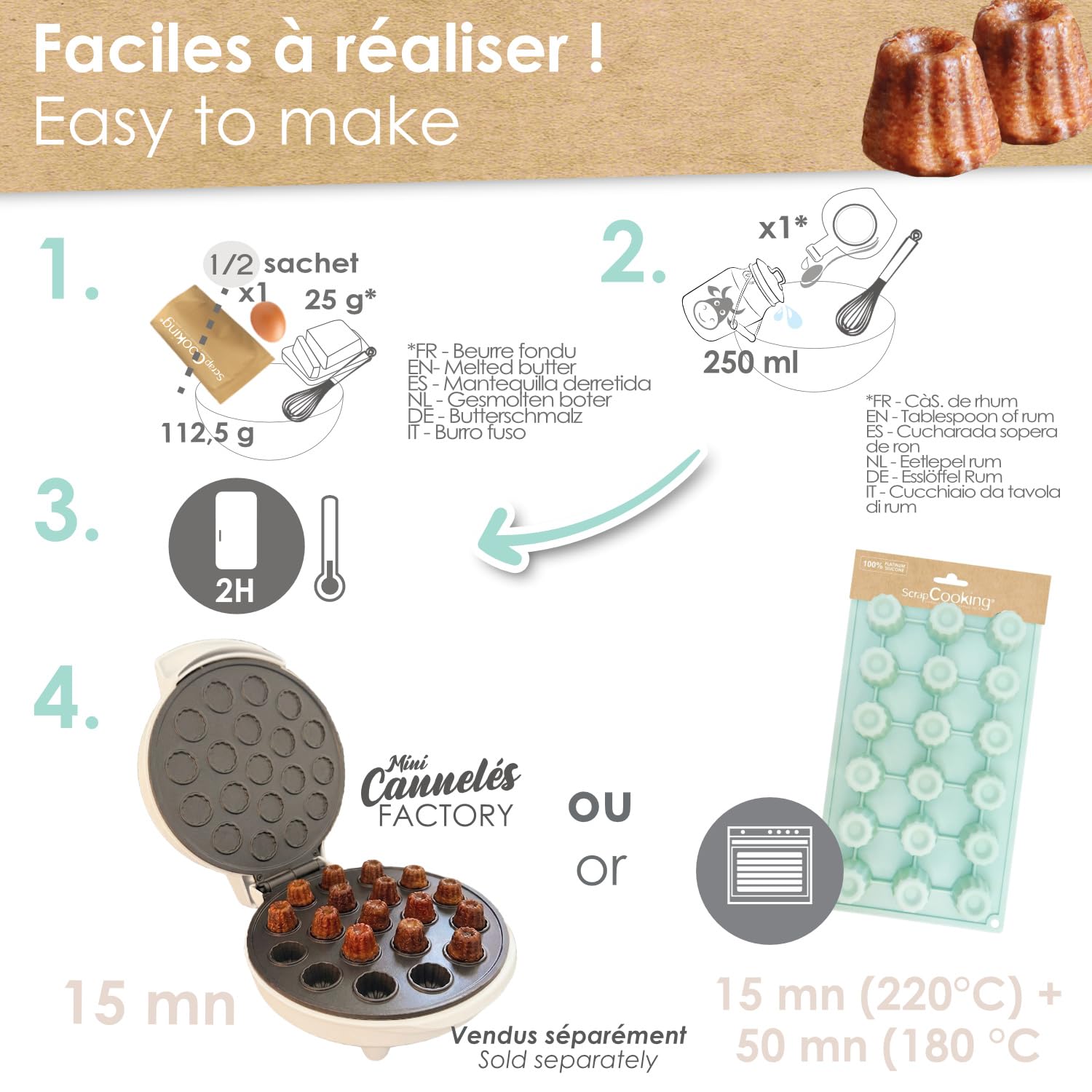 scrapcooking-ingr-dients-pr-paration-cannel-s-225g-vanille-caram-lis-e image 5