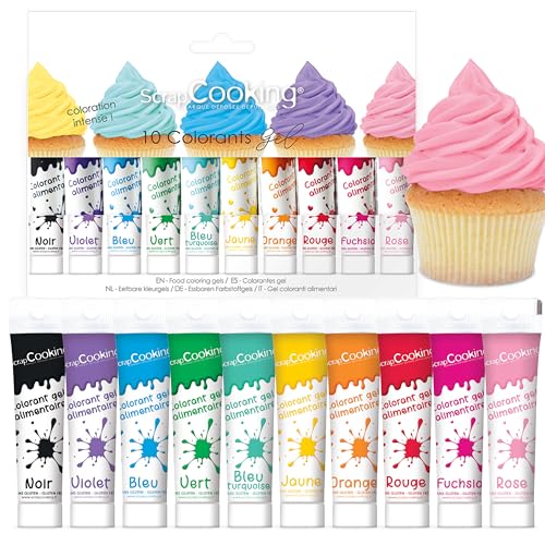 scrapcooking-colorants-coffret-10-gels-10x20-g-7124 image 8