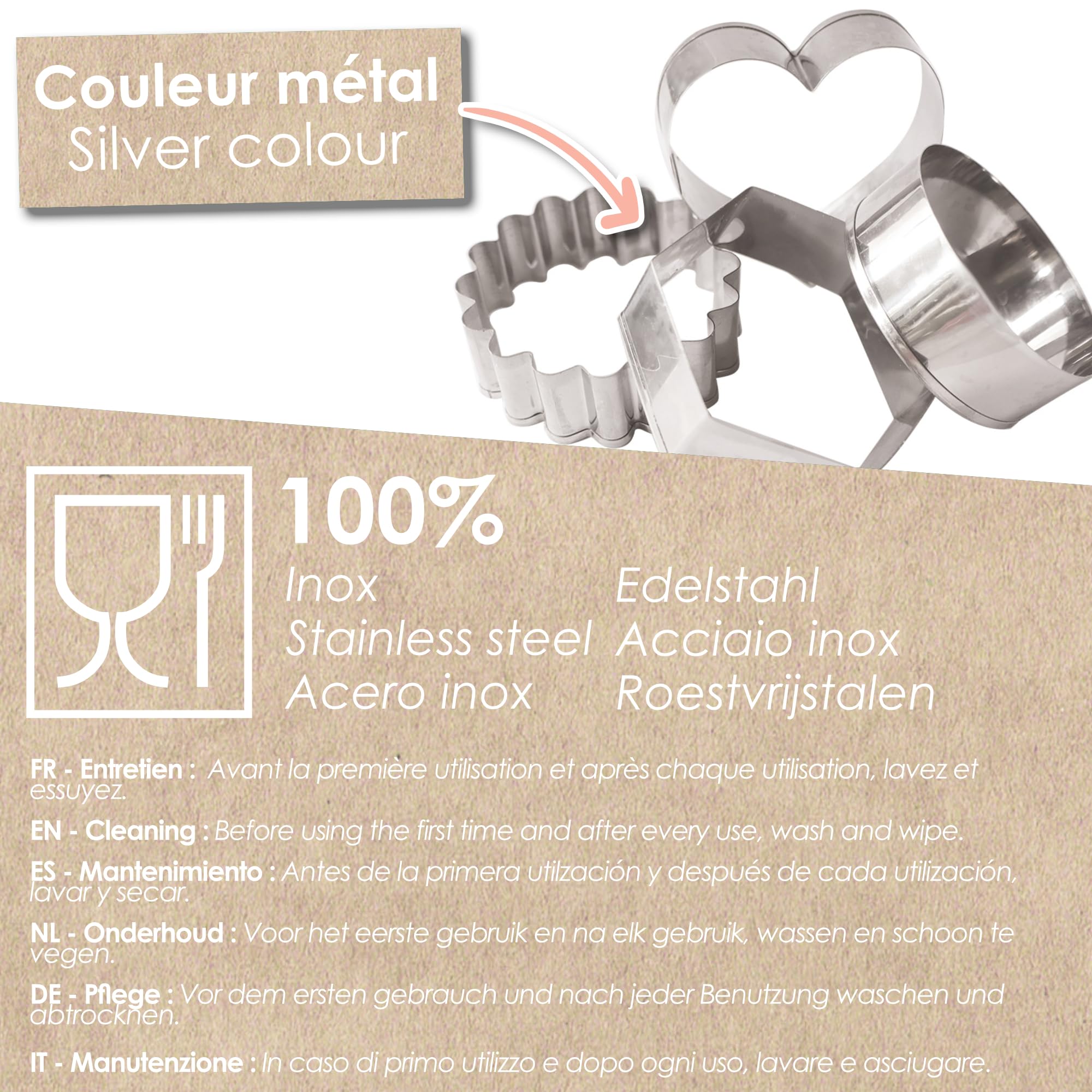 scrapcooking-emporte-pi-ces-classiques-inox-2064-lot-4 image 5