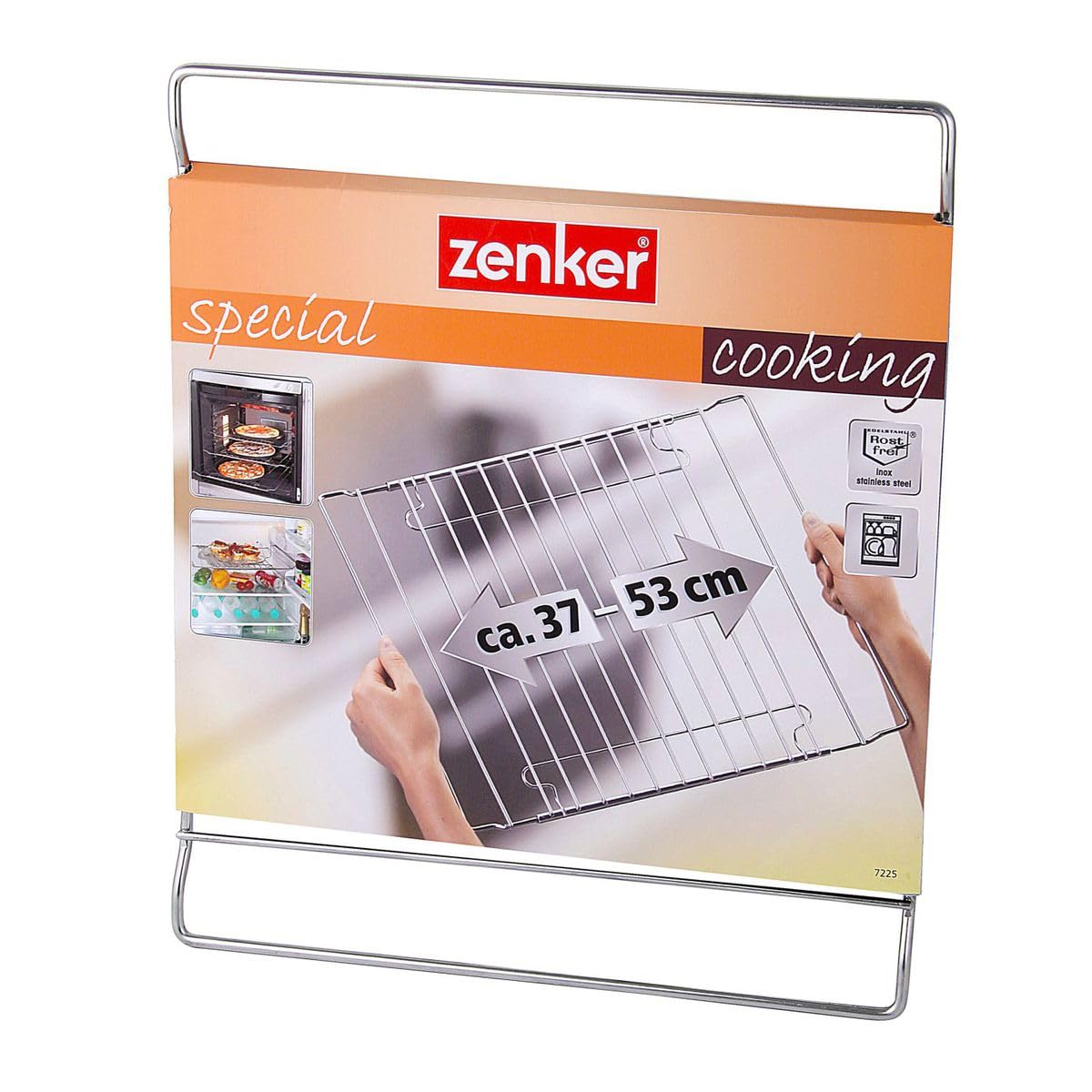 zenker-special-cooking-grille-four-extensible-inox-37-53-cm image 7