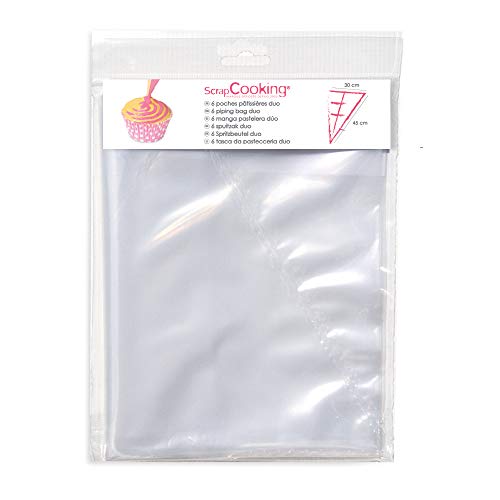 scrap-cooking-mat-riel-5192-poche-douille-duo-bicolore-lot-de-6 image 2