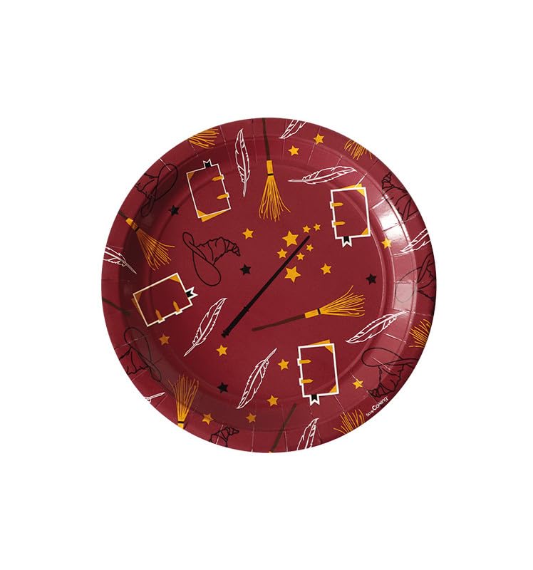 scrapcooking-d-corations-8-assiettes-sorcier-bordeaux-23-cm image 3