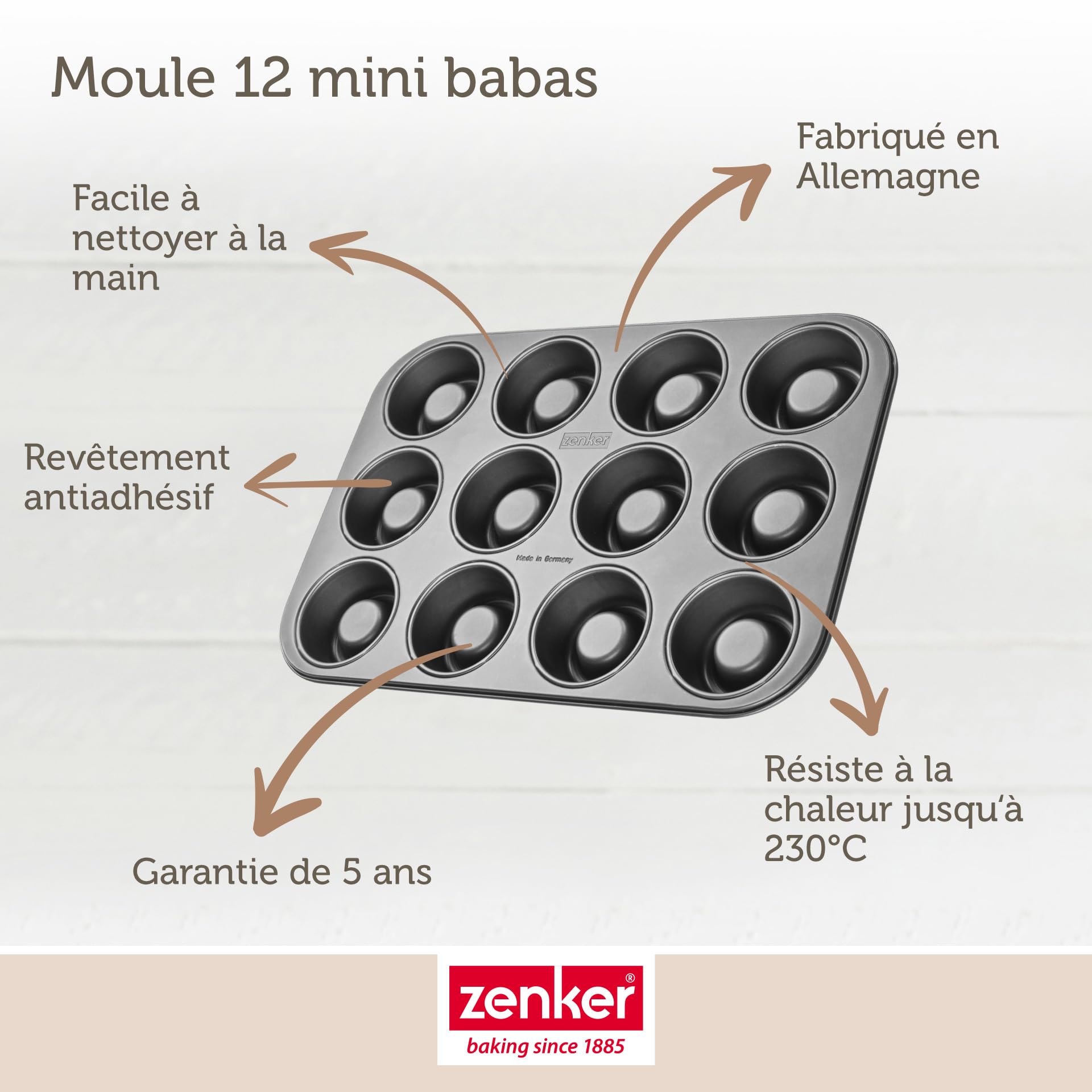zenker-special-mini-7423-moule-mini-savarins-12-acier image 4