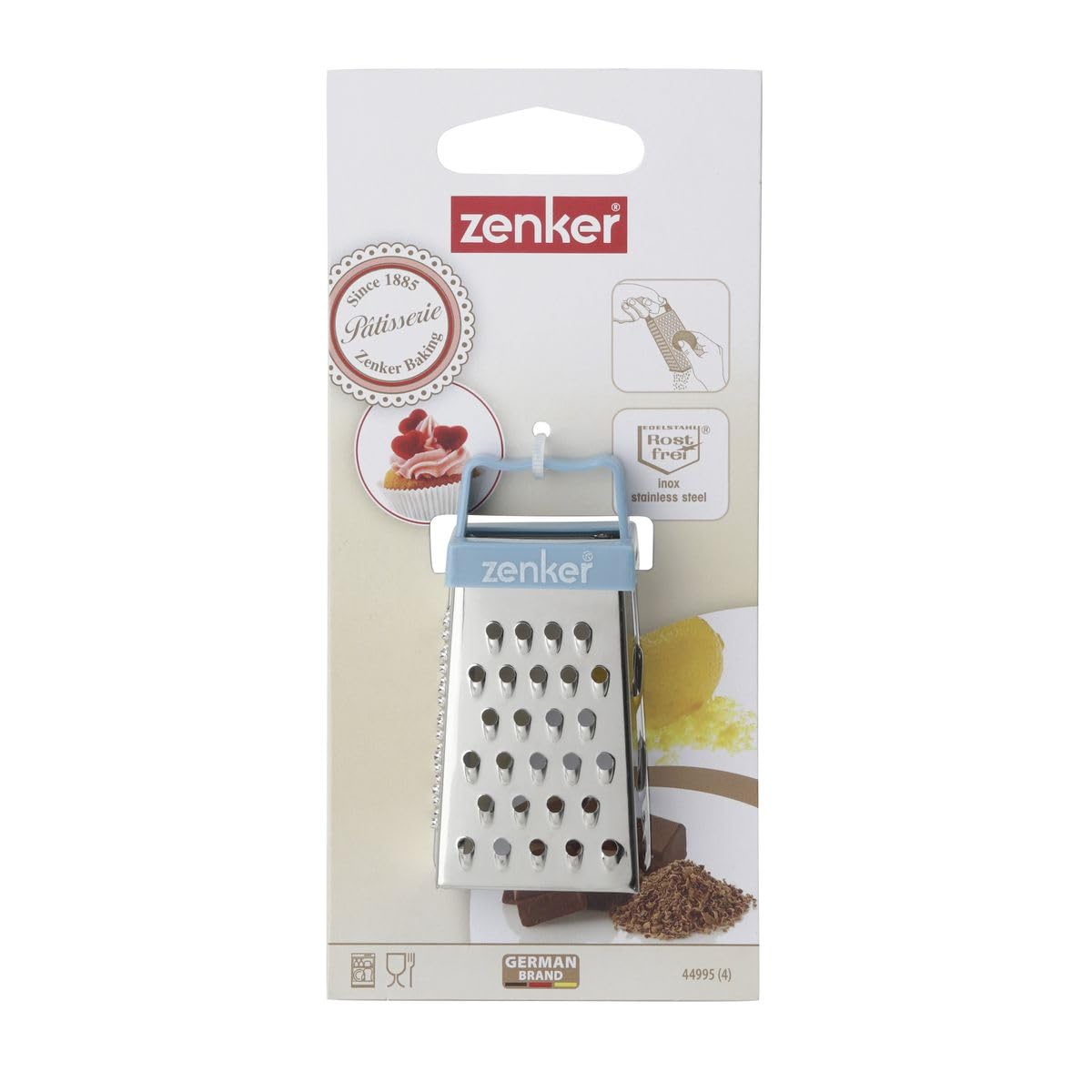 zenker-patisserie-44995-mini-r-pe-4-faces-chocolat-7-5-cm image 6