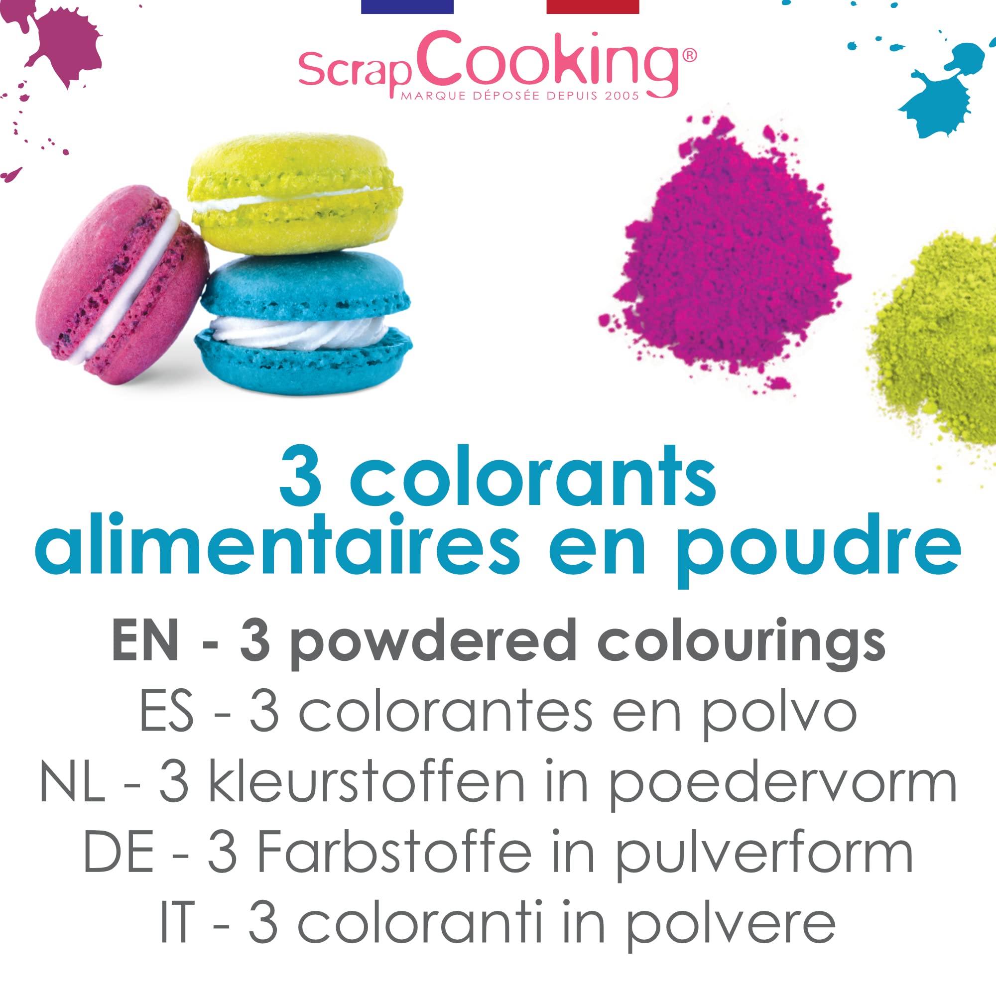scrapcooking-4014-colorant-alimentaire-poudre-bleu-vert-violet-3x5g image 3