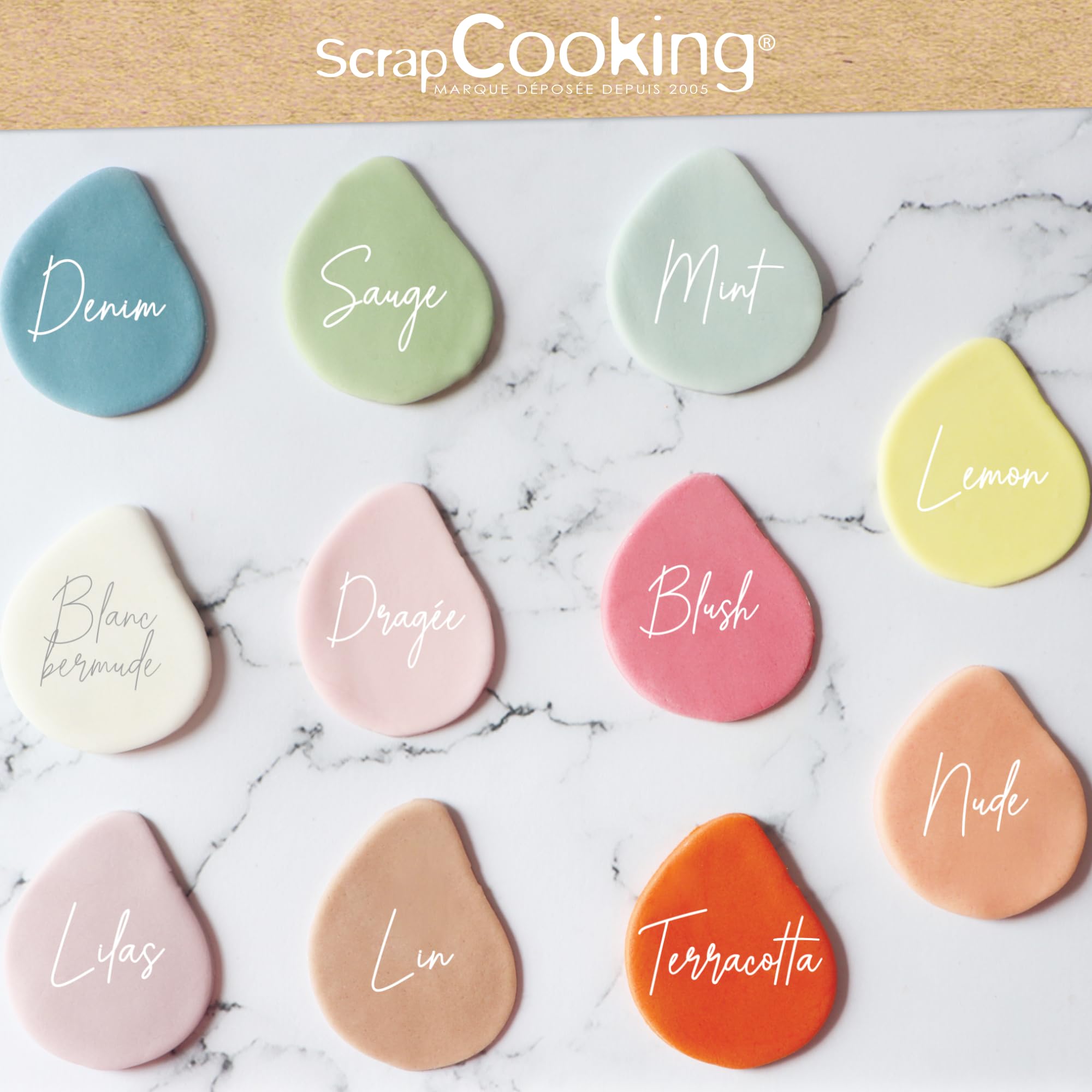 scrapcooking-p-tes-sucre-7621-vert-sauge-250-g-naturel image 7