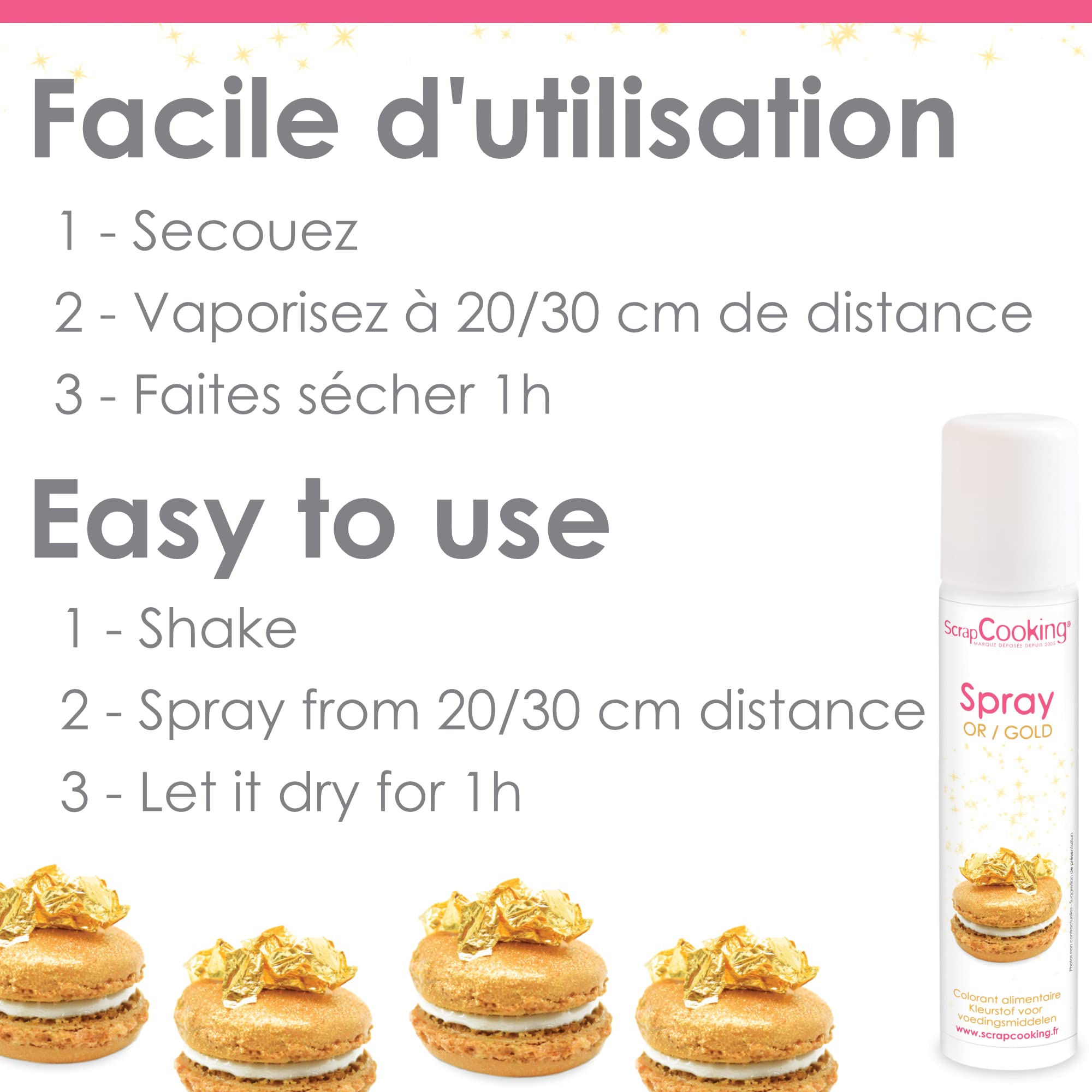 scrapcooking-colorants-spray-or-75-ml-surface-comestible image 4