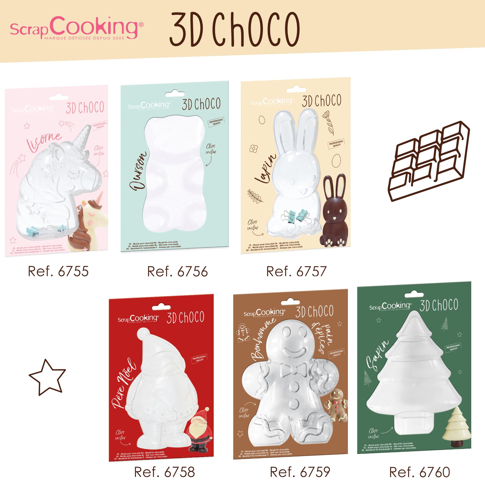 scrap-cooking-moules-6759-moule-chocolat-bonhomme-pain-d-pices-3d image 7