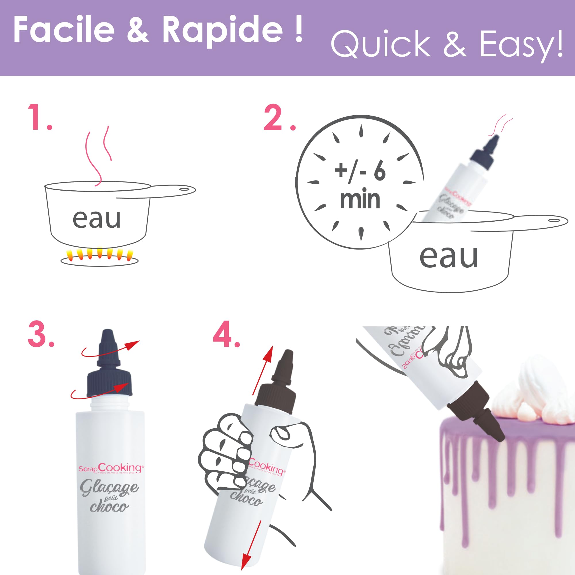 scrapcooking-ingr-dients-gla-age-violet-130g-chocolat image 3