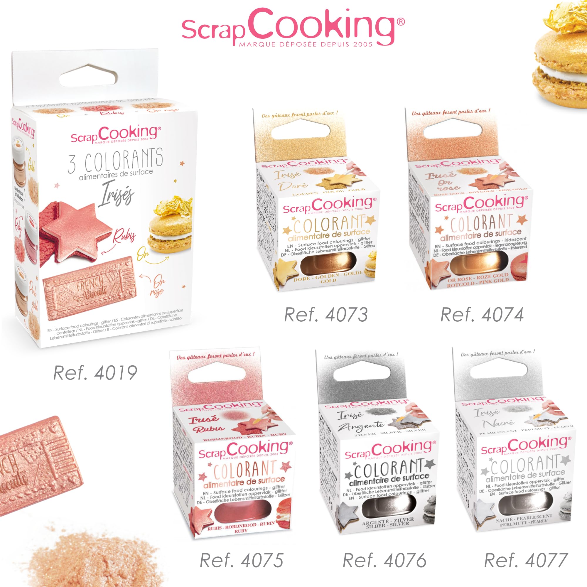 scrapcooking-colorant-poudre-nacr-argent-clair-5g-4077 image 8