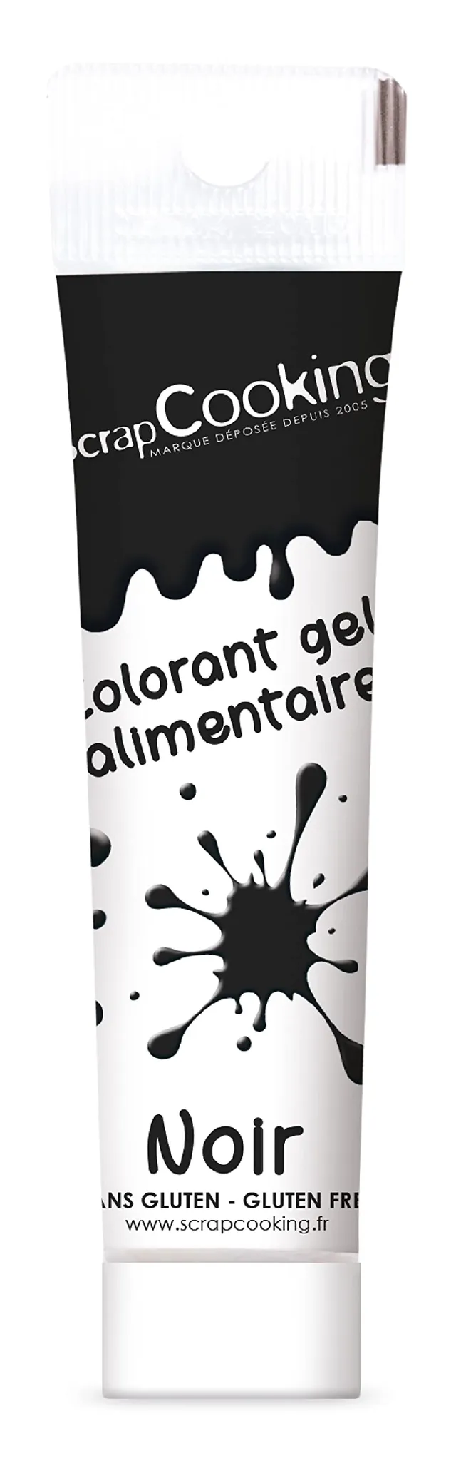 scrapcooking-colorant-gel-noir-20-g-lot-de-5 image 1